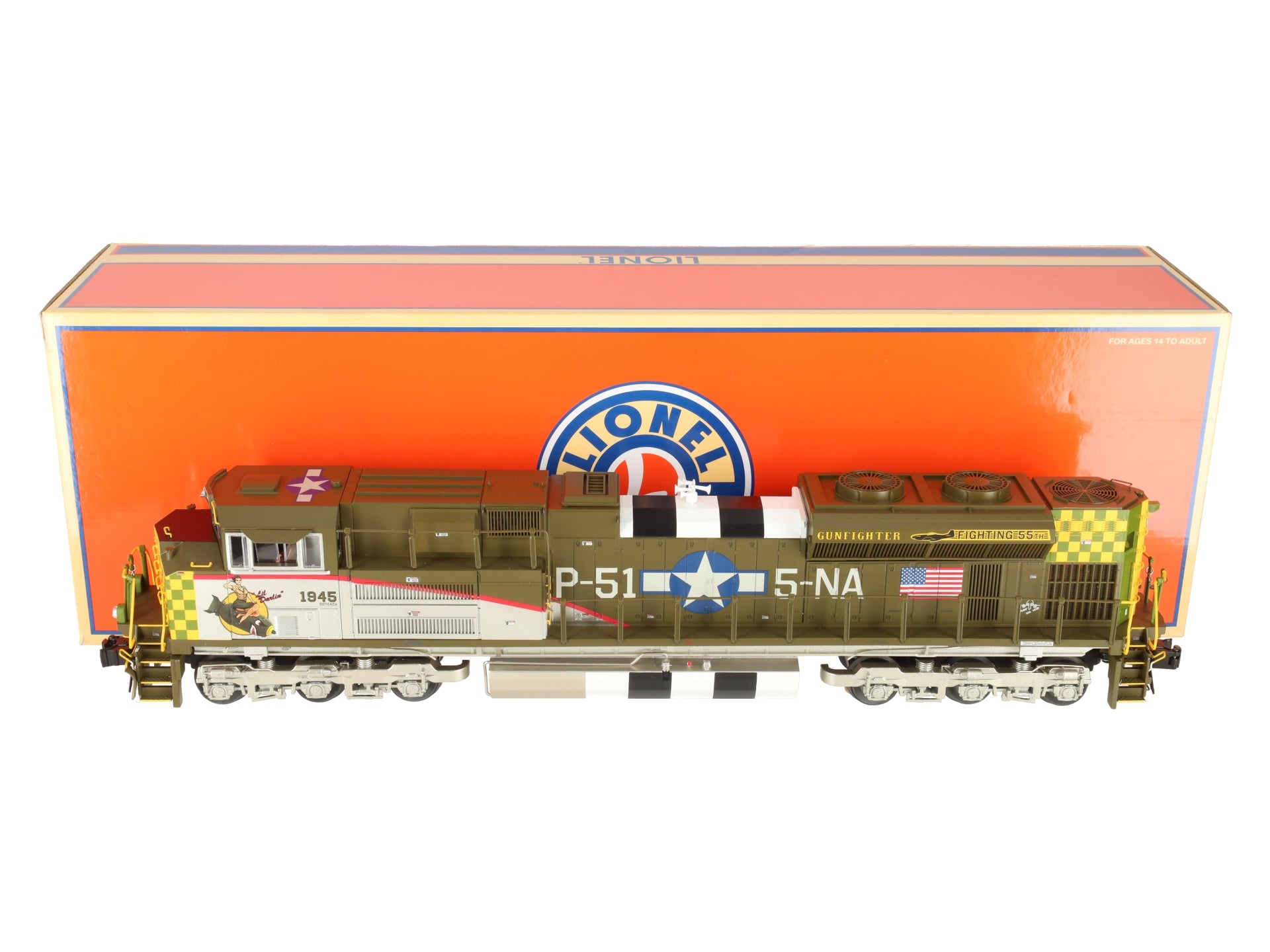 Lionel 2301040 O Military Aviation LEGACY SD70ACE Diesel Locomotive #1945 LN/Box