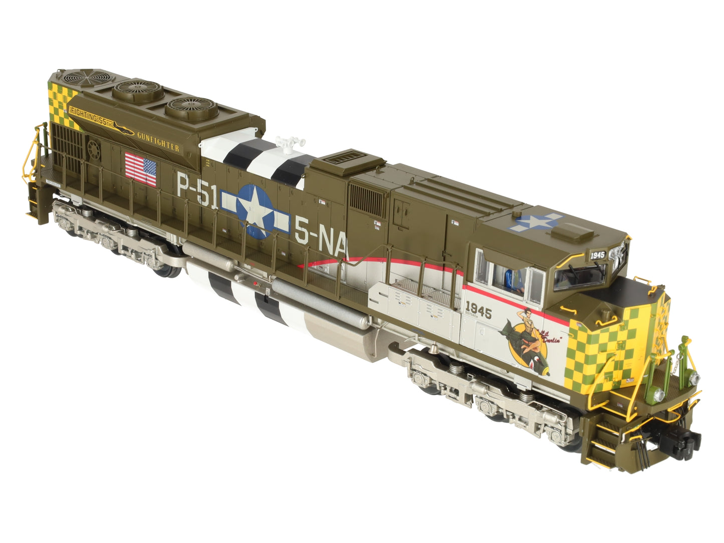 Lionel 2301040 O Military Aviation LEGACY SD70ACE Diesel Locomotive #1945 LN/Box