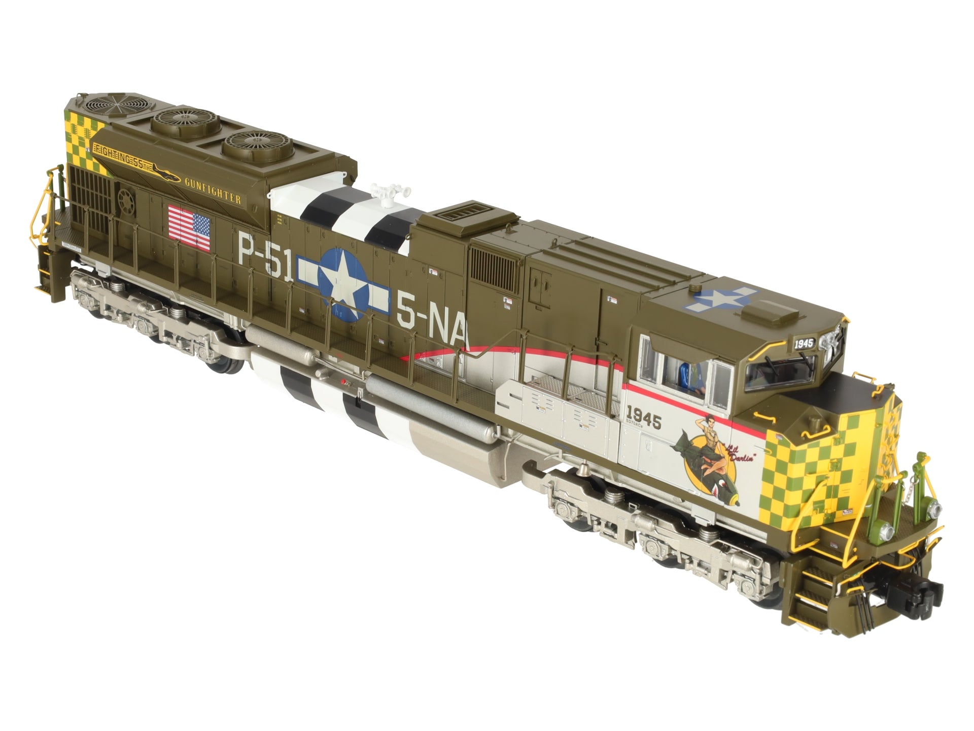 Lionel 2301040 O Military Aviation LEGACY SD70ACE Diesel Locomotive #1945 LN/Box