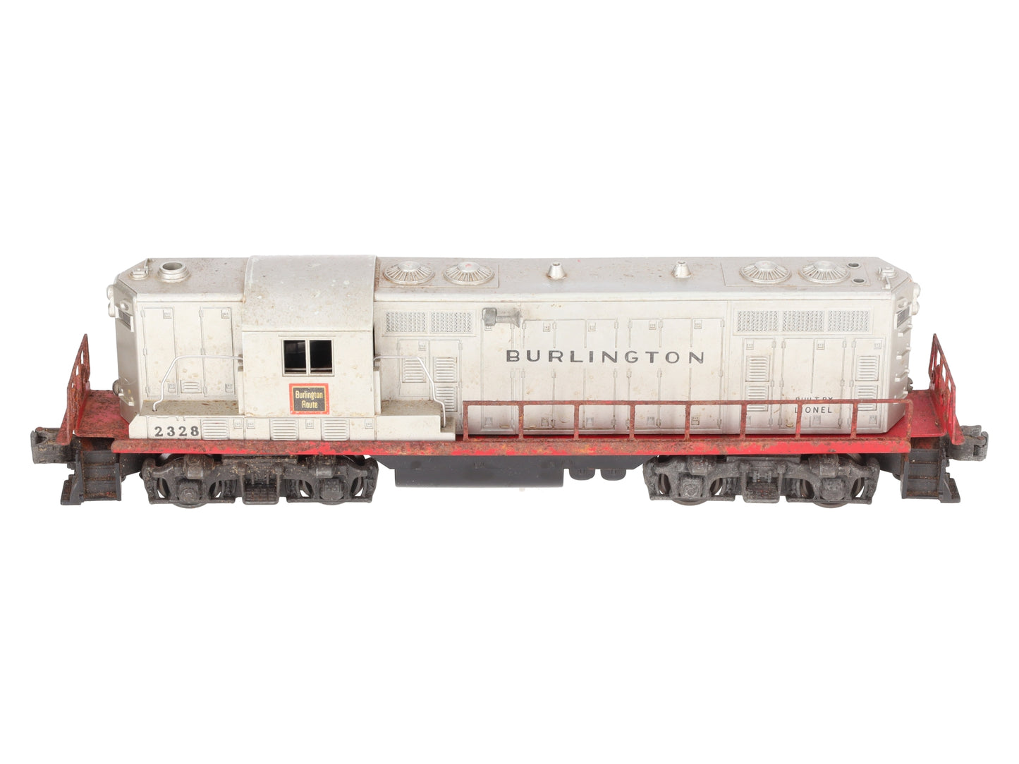 Lionel 2328 Vintage O Burlington GP-7 Powered EMD Diesel Locomotive