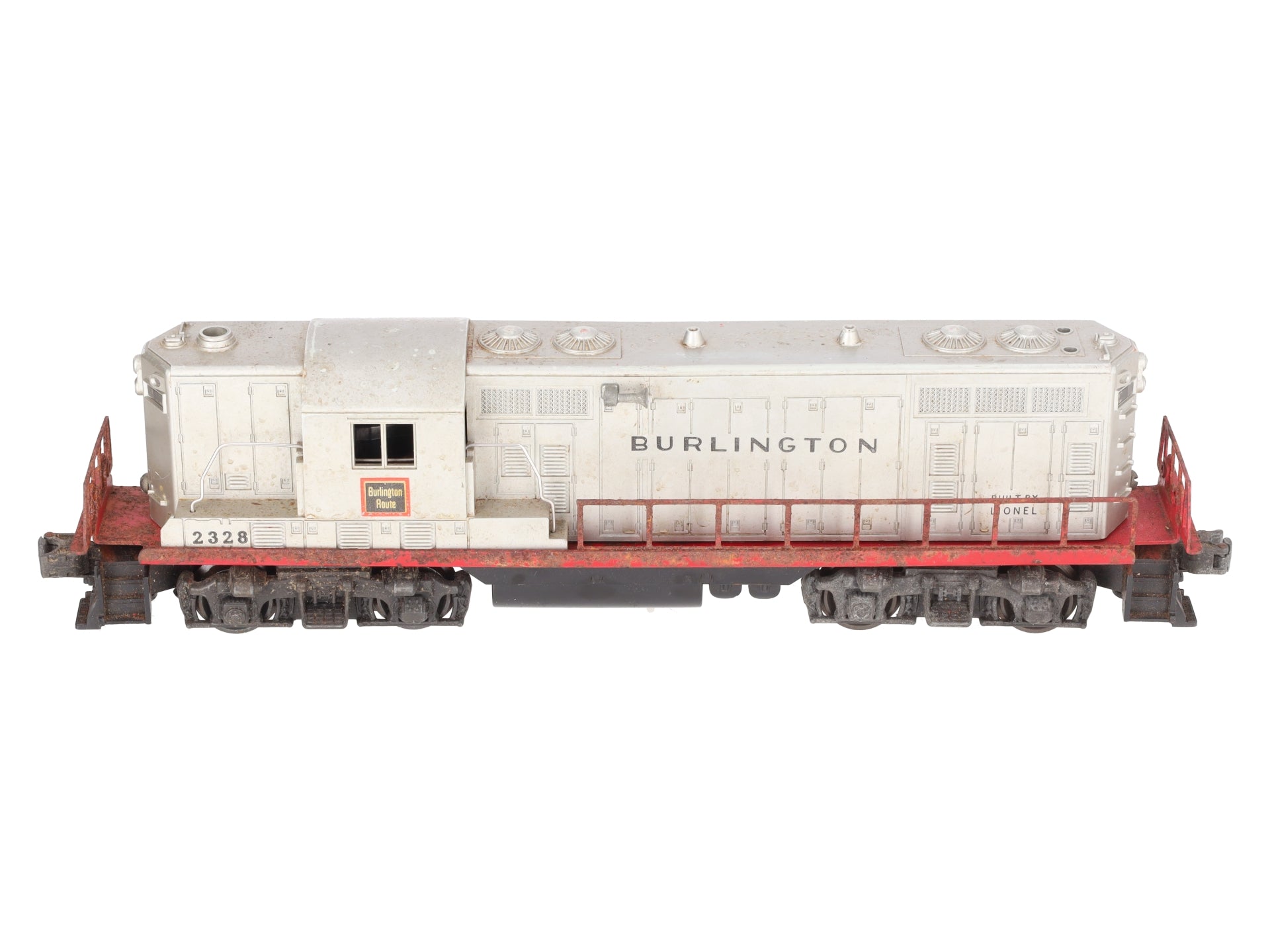 Lionel 2328 Vintage O Burlington GP-7 Powered EMD Diesel Locomotive