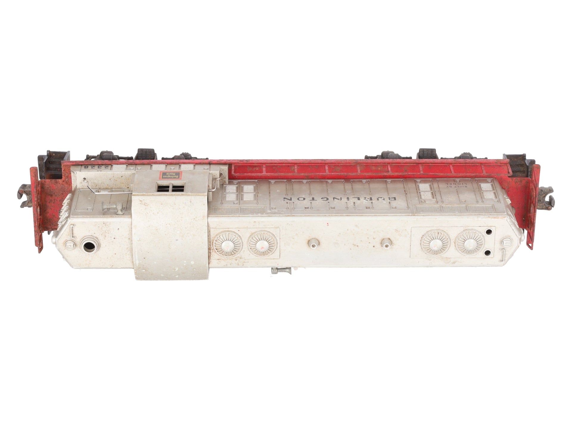 Lionel 2328 Vintage O Burlington GP-7 Powered EMD Diesel Locomotive
