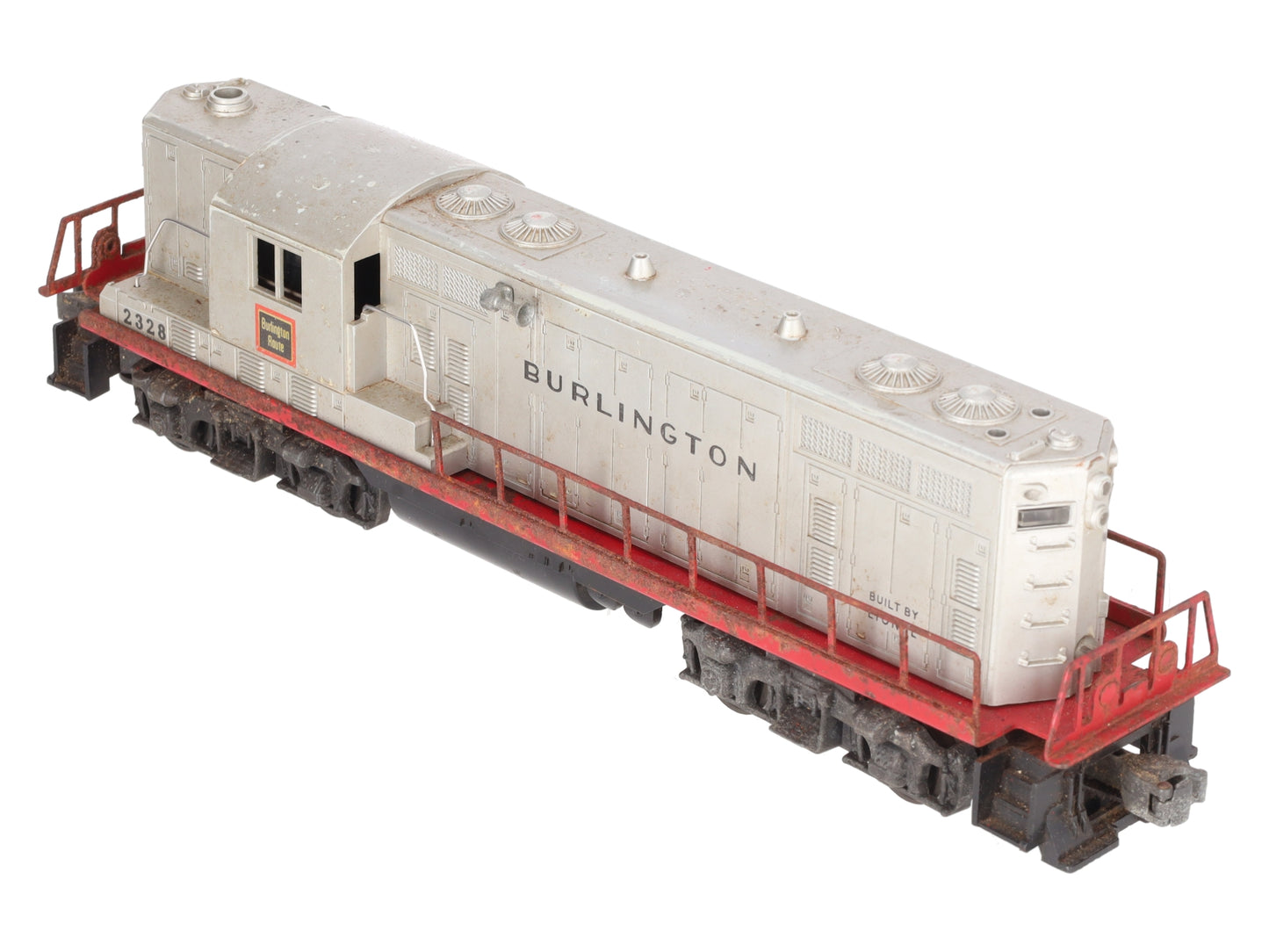 Lionel 2328 Vintage O Burlington GP-7 Powered EMD Diesel Locomotive