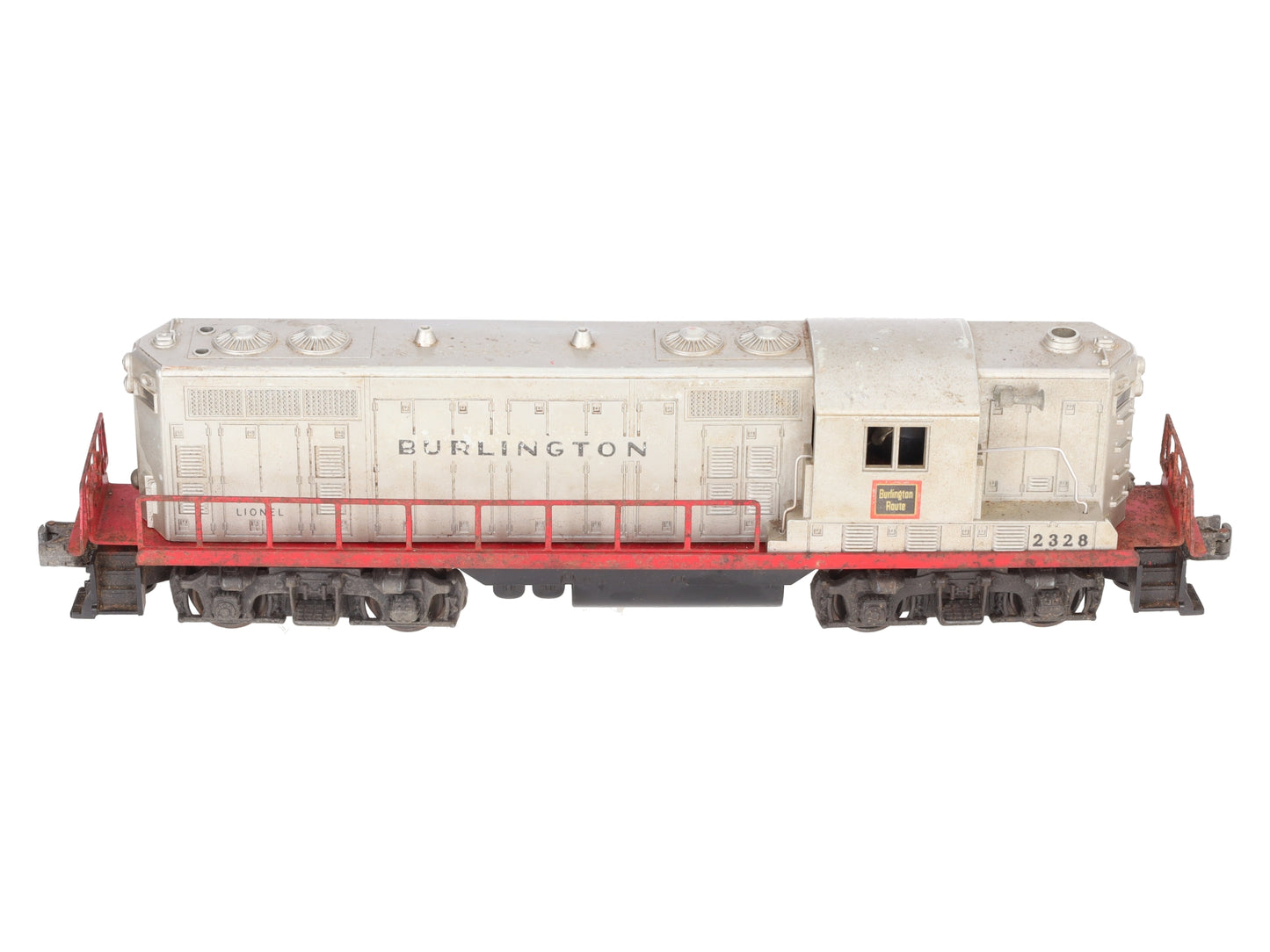 Lionel 2328 Vintage O Burlington GP-7 Powered EMD Diesel Locomotive