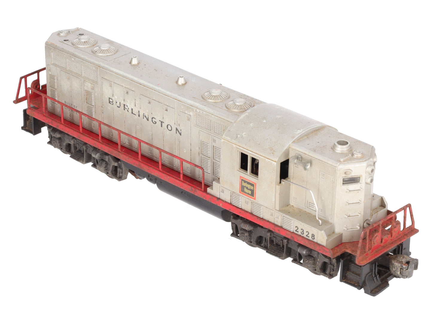 Lionel 2328 Vintage O Burlington GP-7 Powered EMD Diesel Locomotive