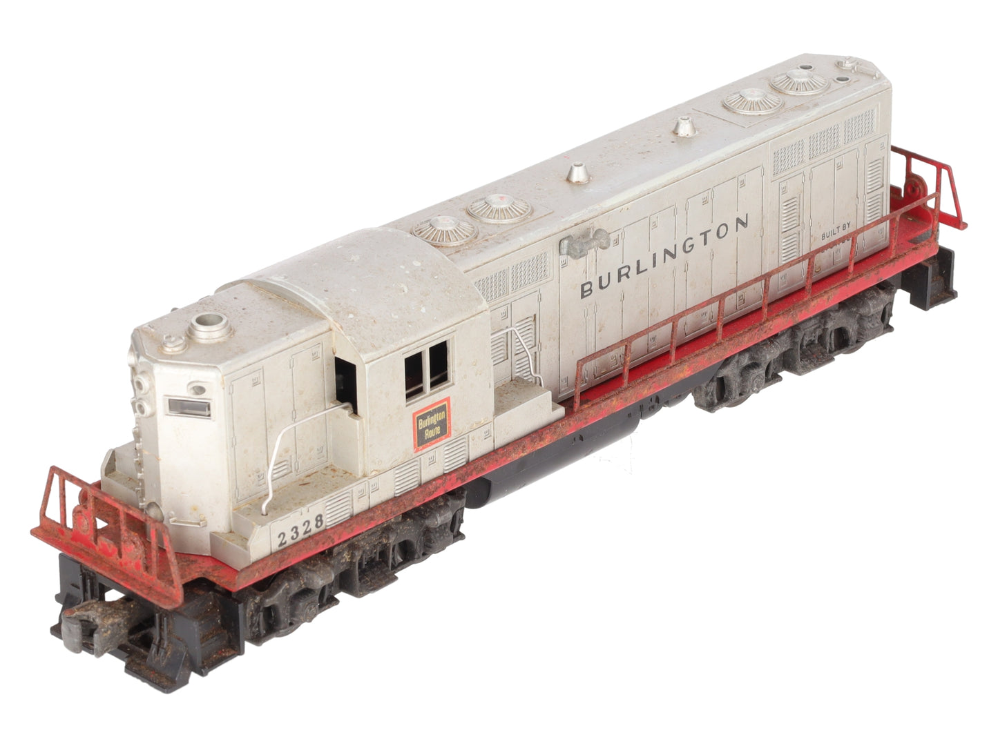 Lionel 2328 Vintage O Burlington GP-7 Powered EMD Diesel Locomotive