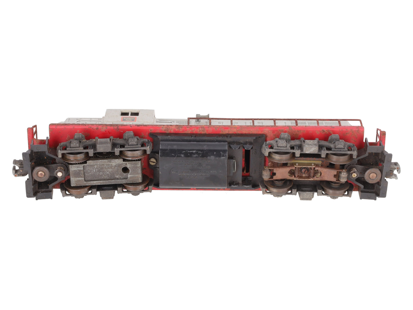 Lionel 2328 Vintage O Burlington GP-7 Powered EMD Diesel Locomotive