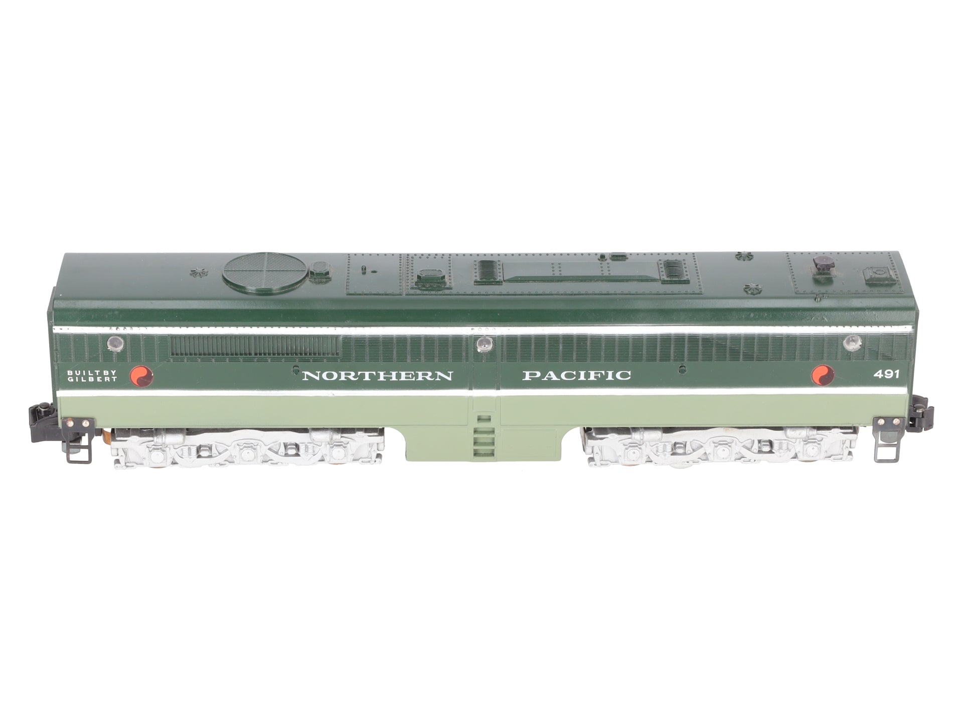 American Flyer 491 Vintage S Northern Pacific B Unit Diesel Locomotive #491 VG