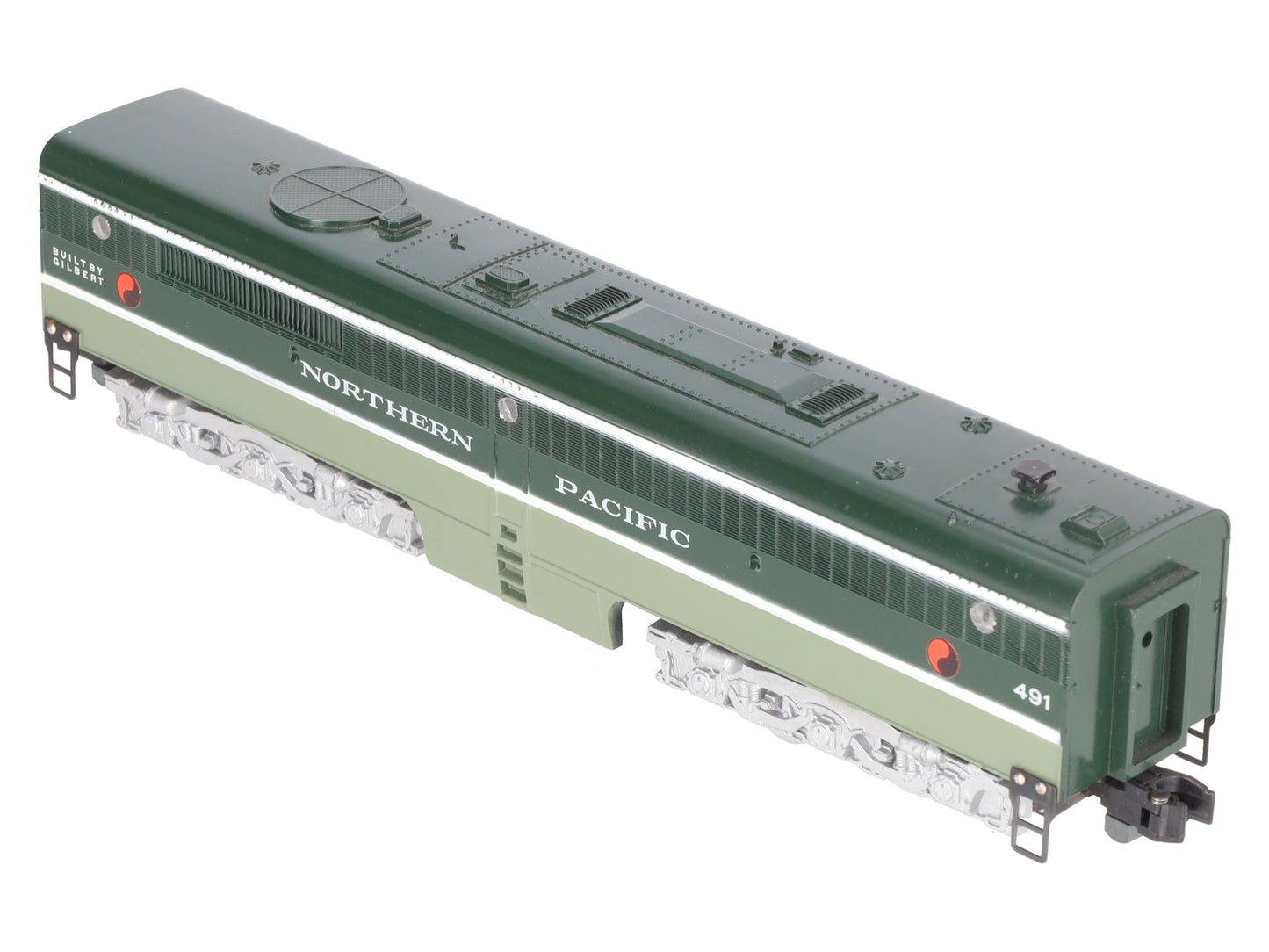 American Flyer 491 Vintage S Northern Pacific B Unit Diesel Locomotive #491 VG