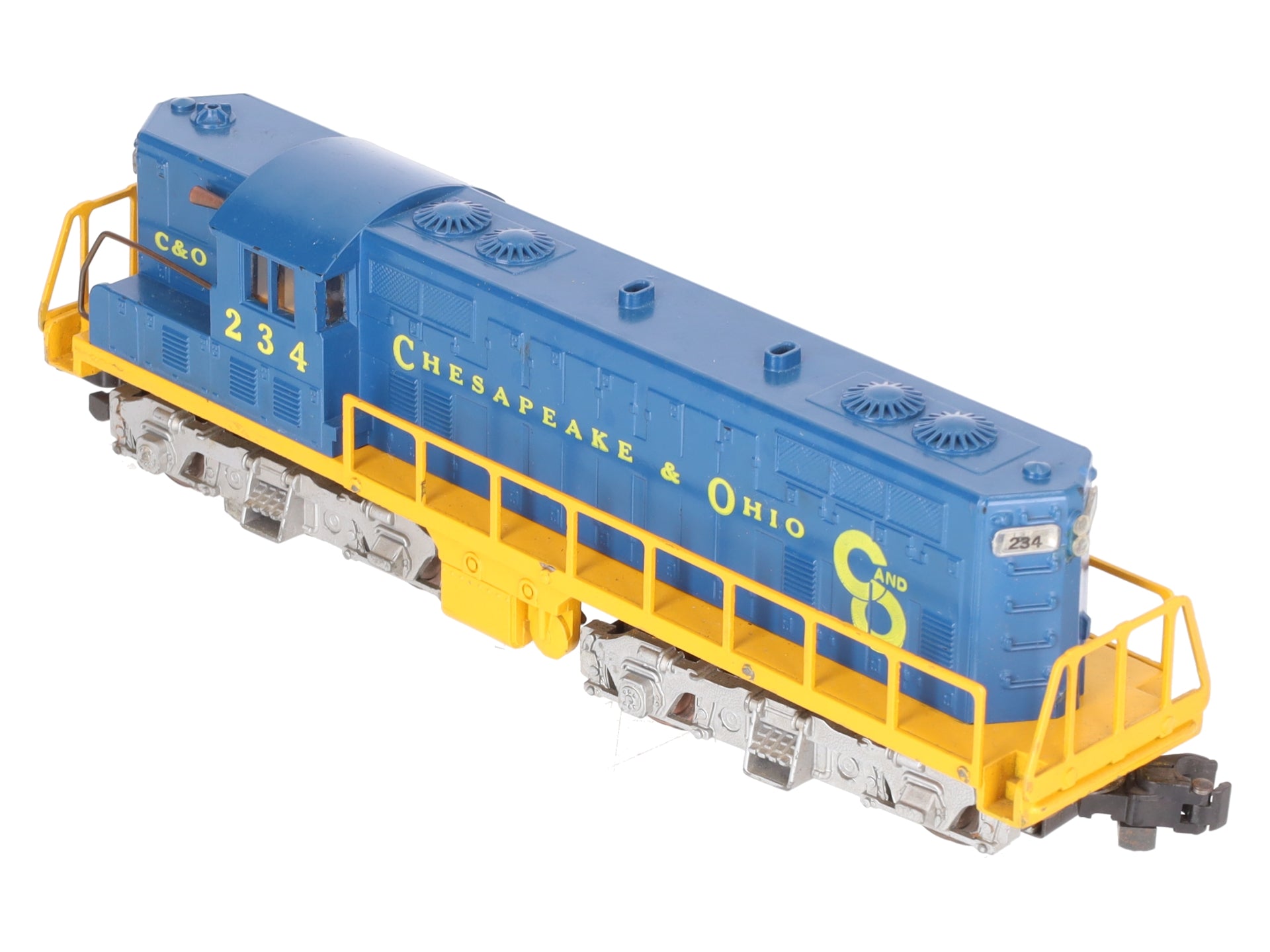 American Flyer 20525 Vintage S Chesapeake & Ohio GP7 Diesel Locomotive #234 VG