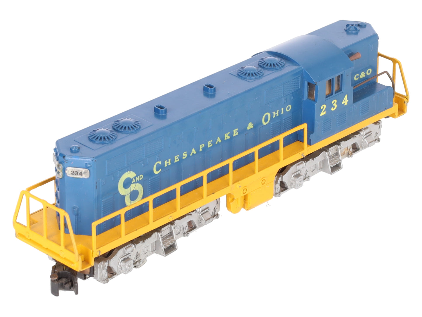 American Flyer 20525 Vintage S Chesapeake & Ohio GP7 Diesel Locomotive #234 VG