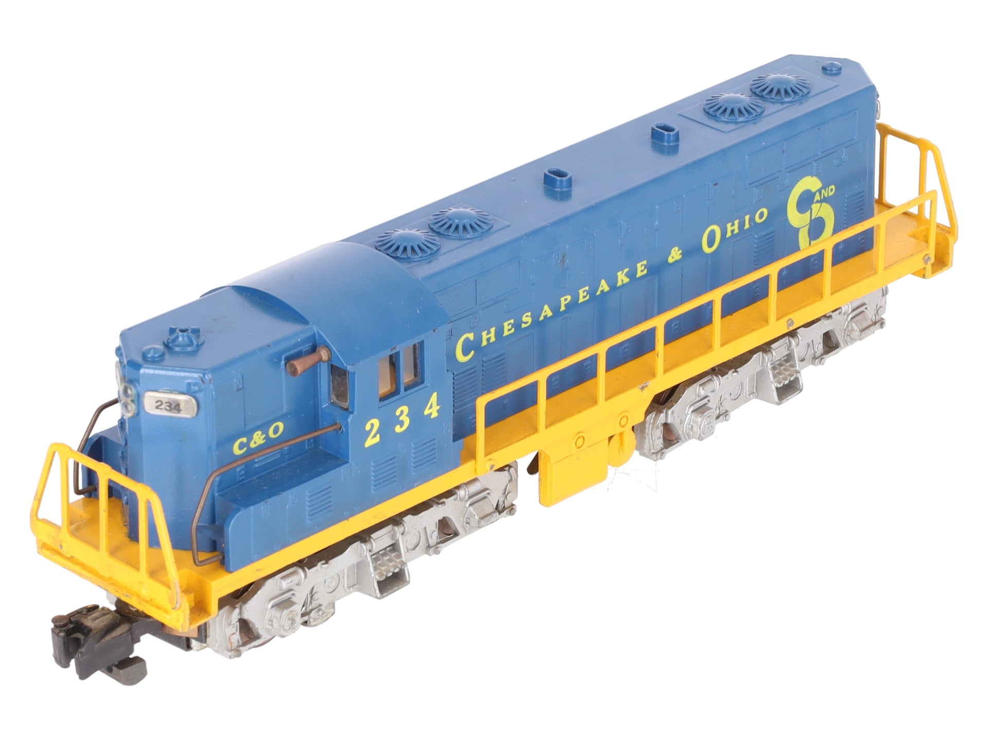 American Flyer 20525 Vintage S Chesapeake & Ohio GP7 Diesel Locomotive #234 VG