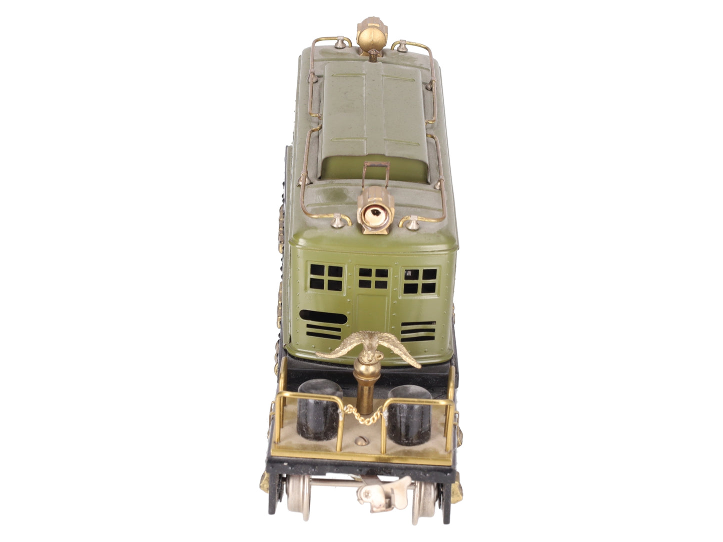 Lionel 8E Vintage Std Gauge Olive 0-4-0 Powered Electric Locomotive - Custom