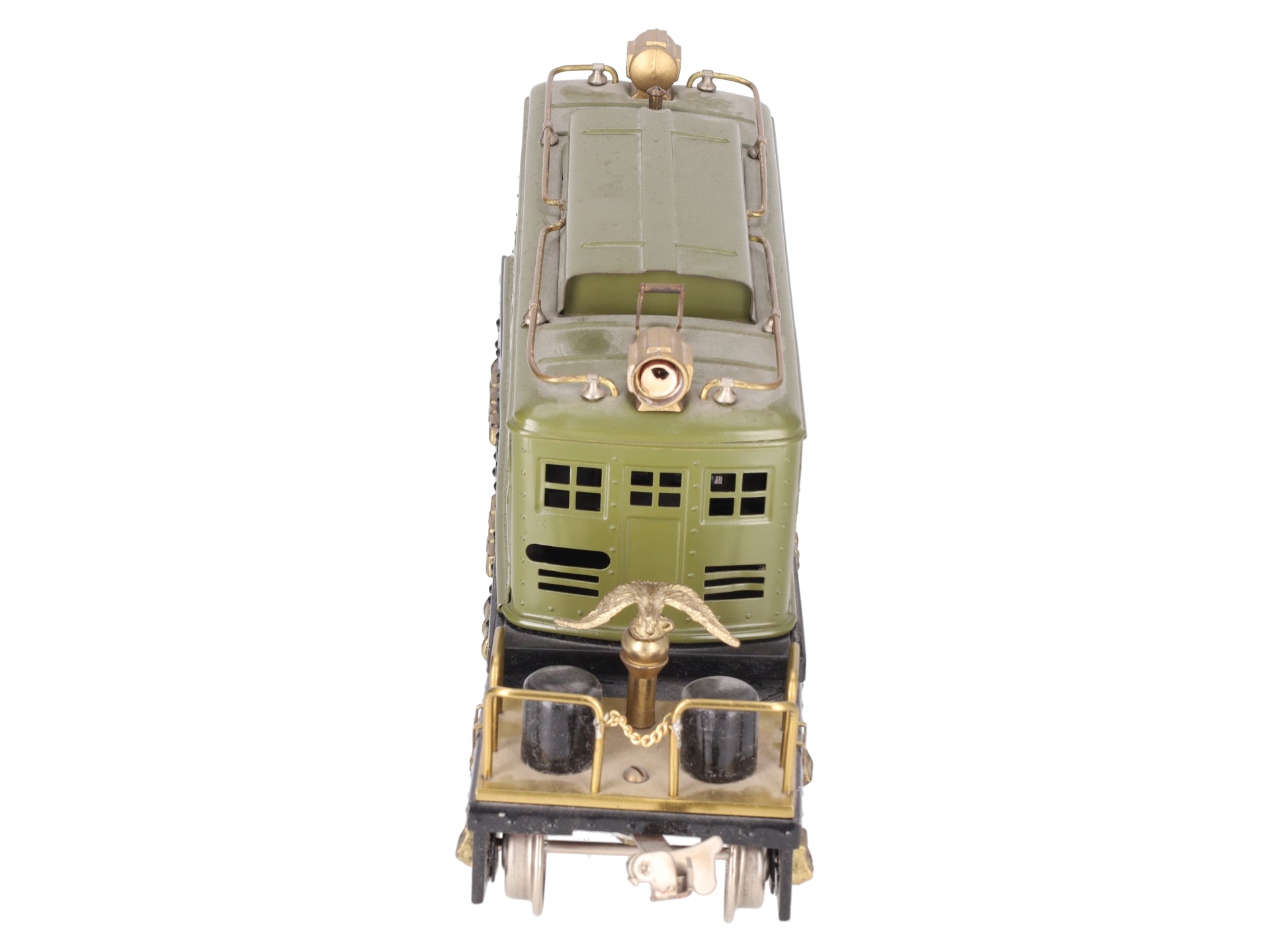 Lionel 8E Vintage Std Gauge Olive 0-4-0 Powered Electric Locomotive - Custom