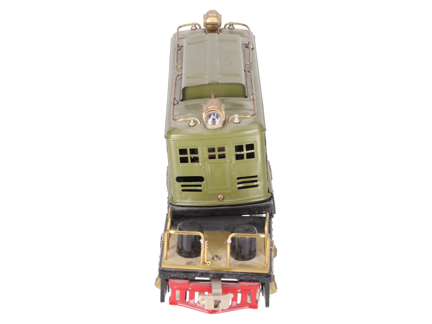 Lionel 8E Vintage Std Gauge Olive 0-4-0 Powered Electric Locomotive - Custom