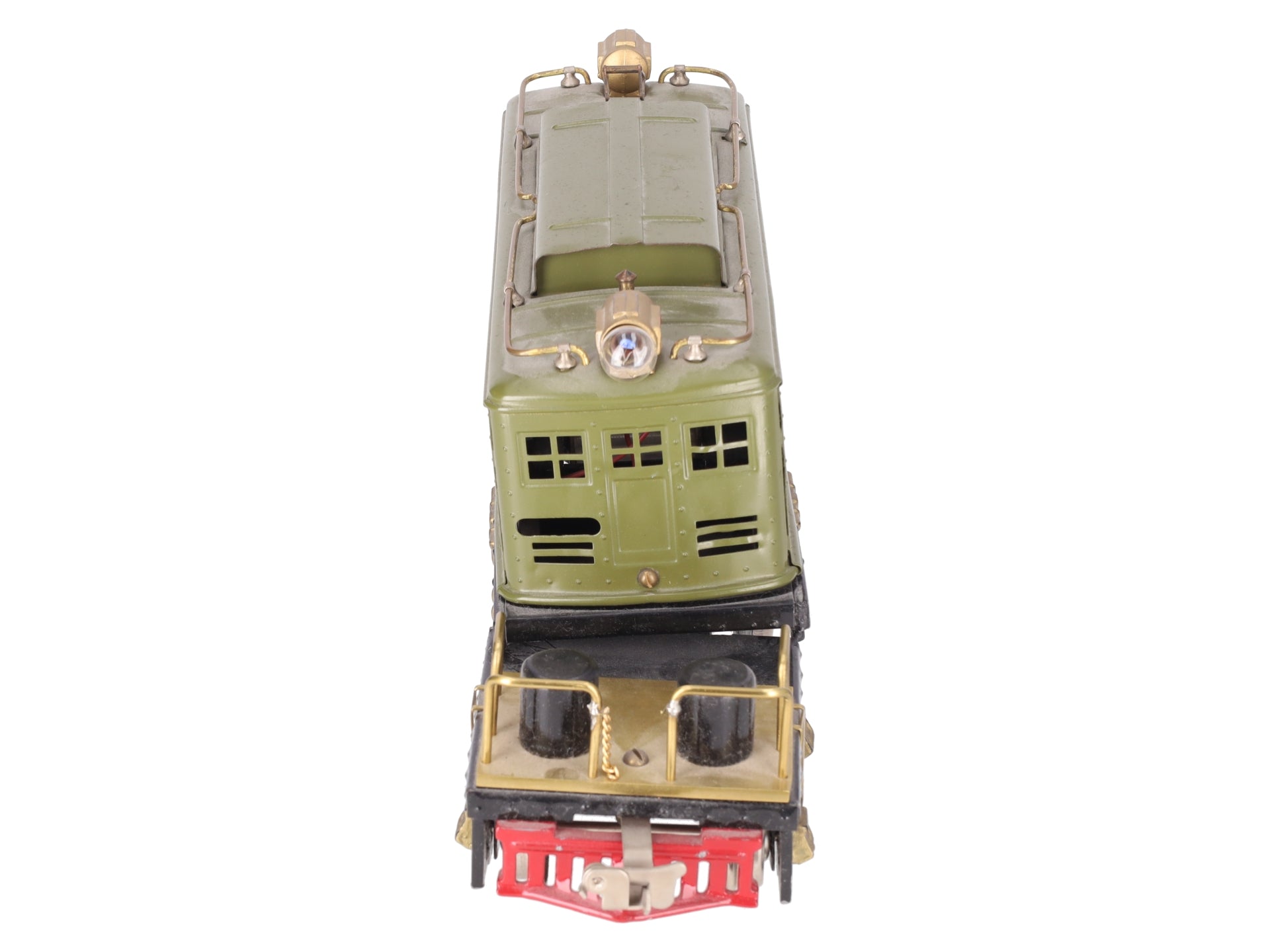 Lionel 8E Vintage Std Gauge Olive 0-4-0 Powered Electric Locomotive - Custom