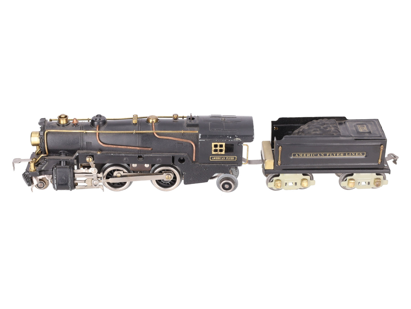 American Flyer 7715 O Vintage 2-4-2 Steam Locomotive & 3199 Tender
