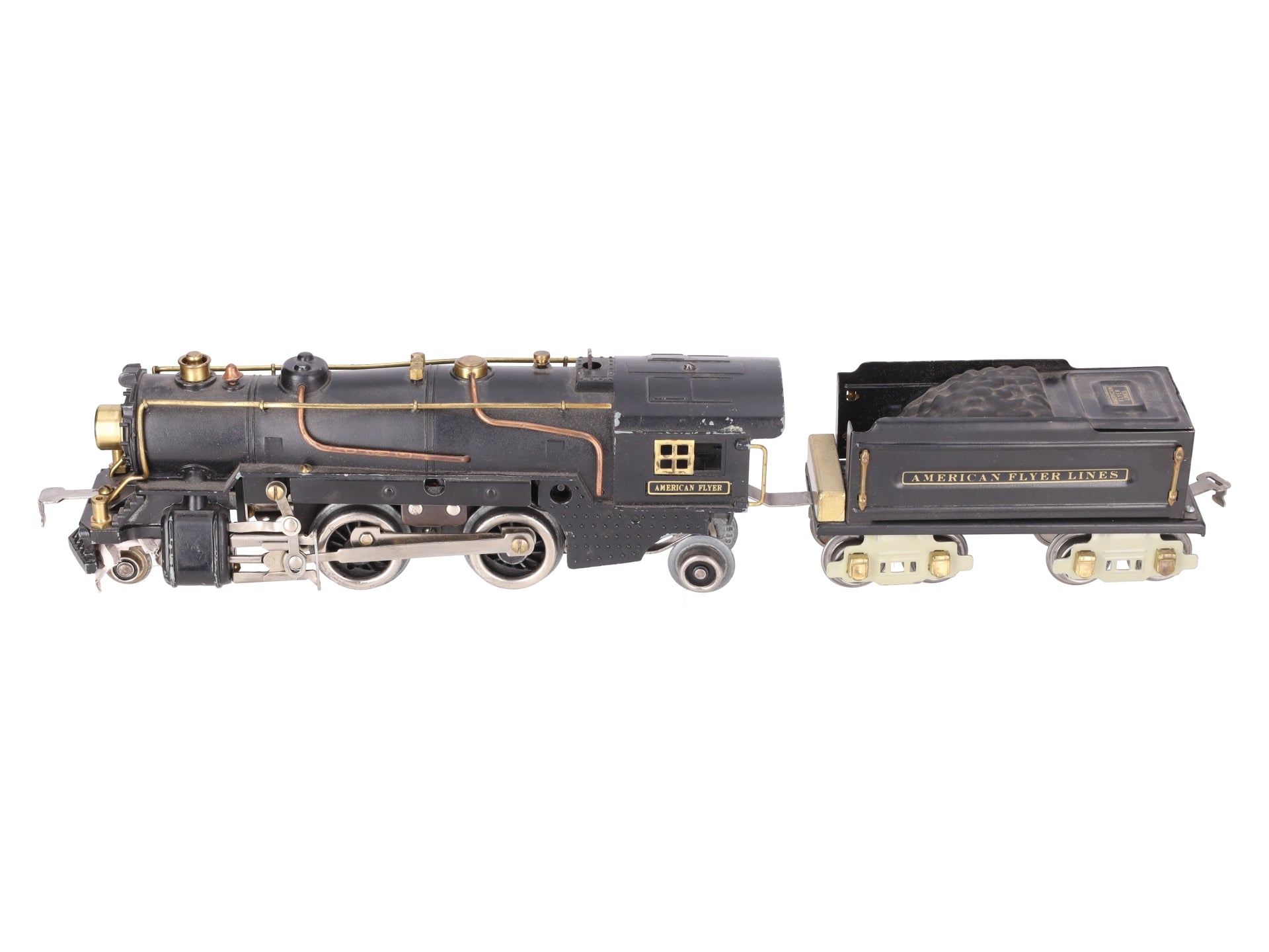 American Flyer 7715 O Vintage 2-4-2 Steam Locomotive & 3199 Tender
