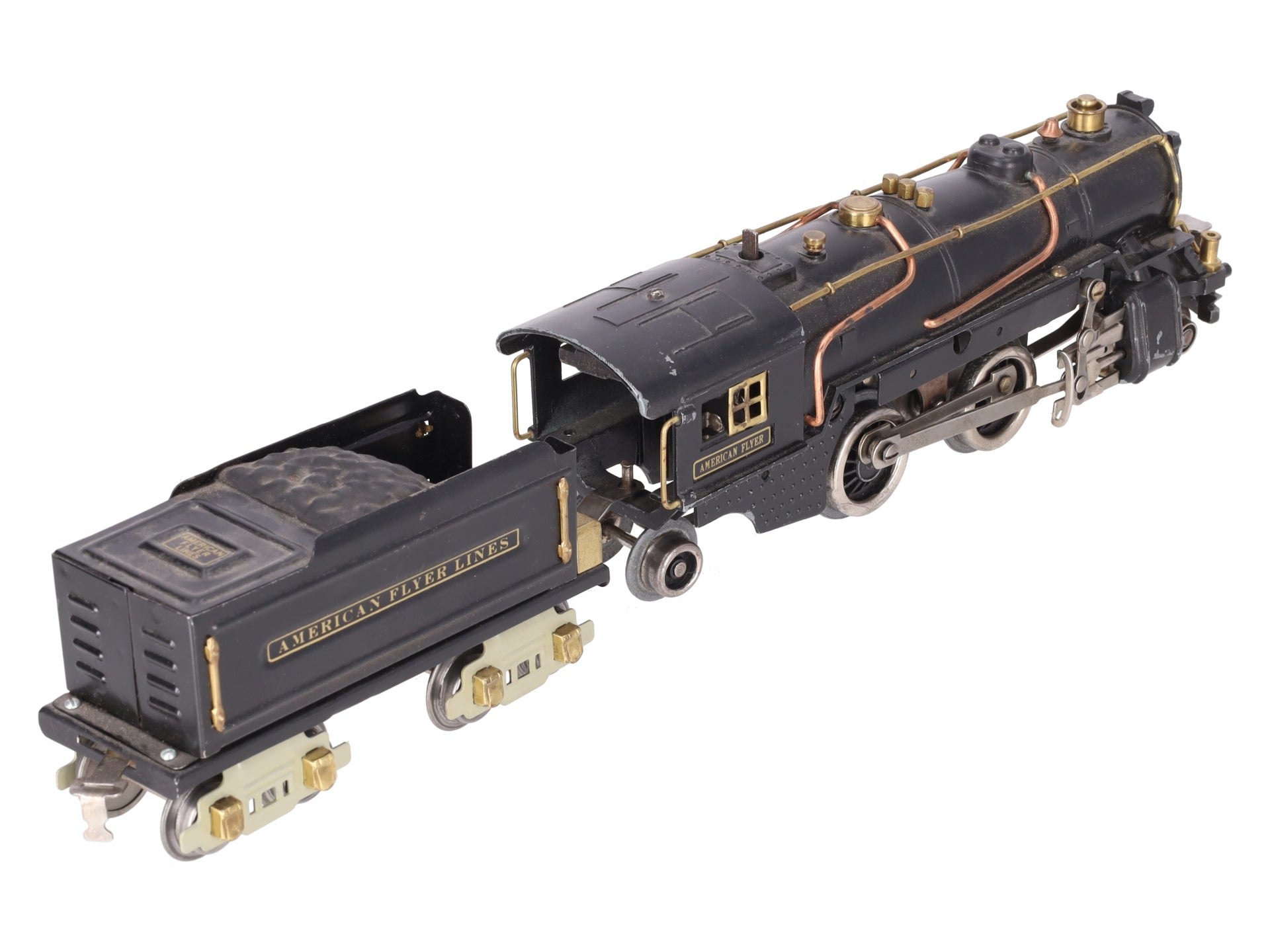 American Flyer 7715 O Vintage 2-4-2 Steam Locomotive & 3199 Tender