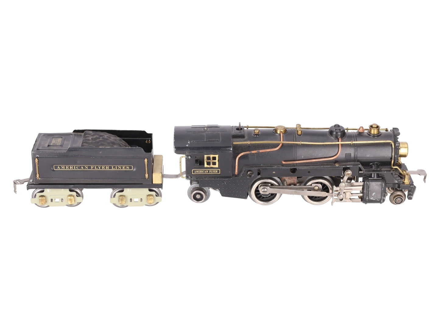 American Flyer 7715 O Vintage 2-4-2 Steam Locomotive & 3199 Tender