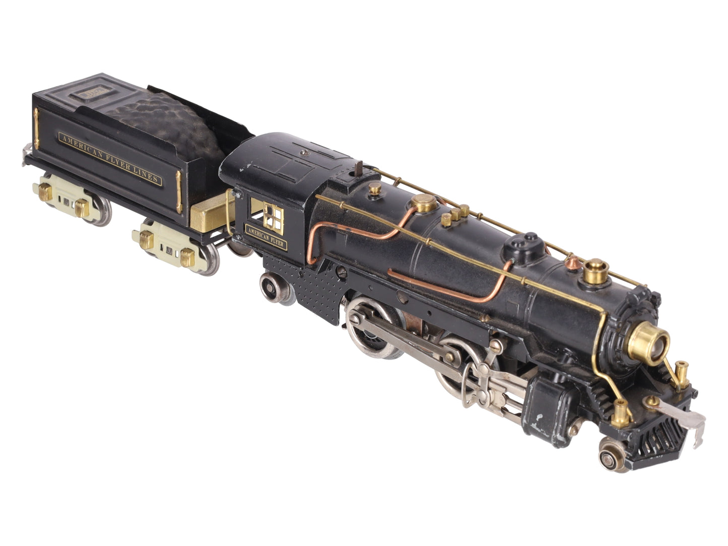 American Flyer 7715 O Vintage 2-4-2 Steam Locomotive & 3199 Tender