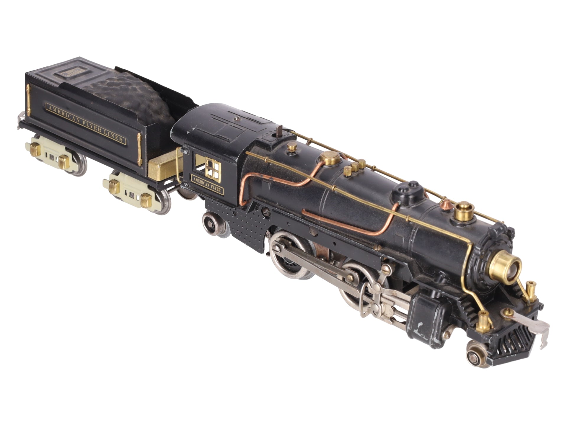 American Flyer 7715 O Vintage 2-4-2 Steam Locomotive & 3199 Tender