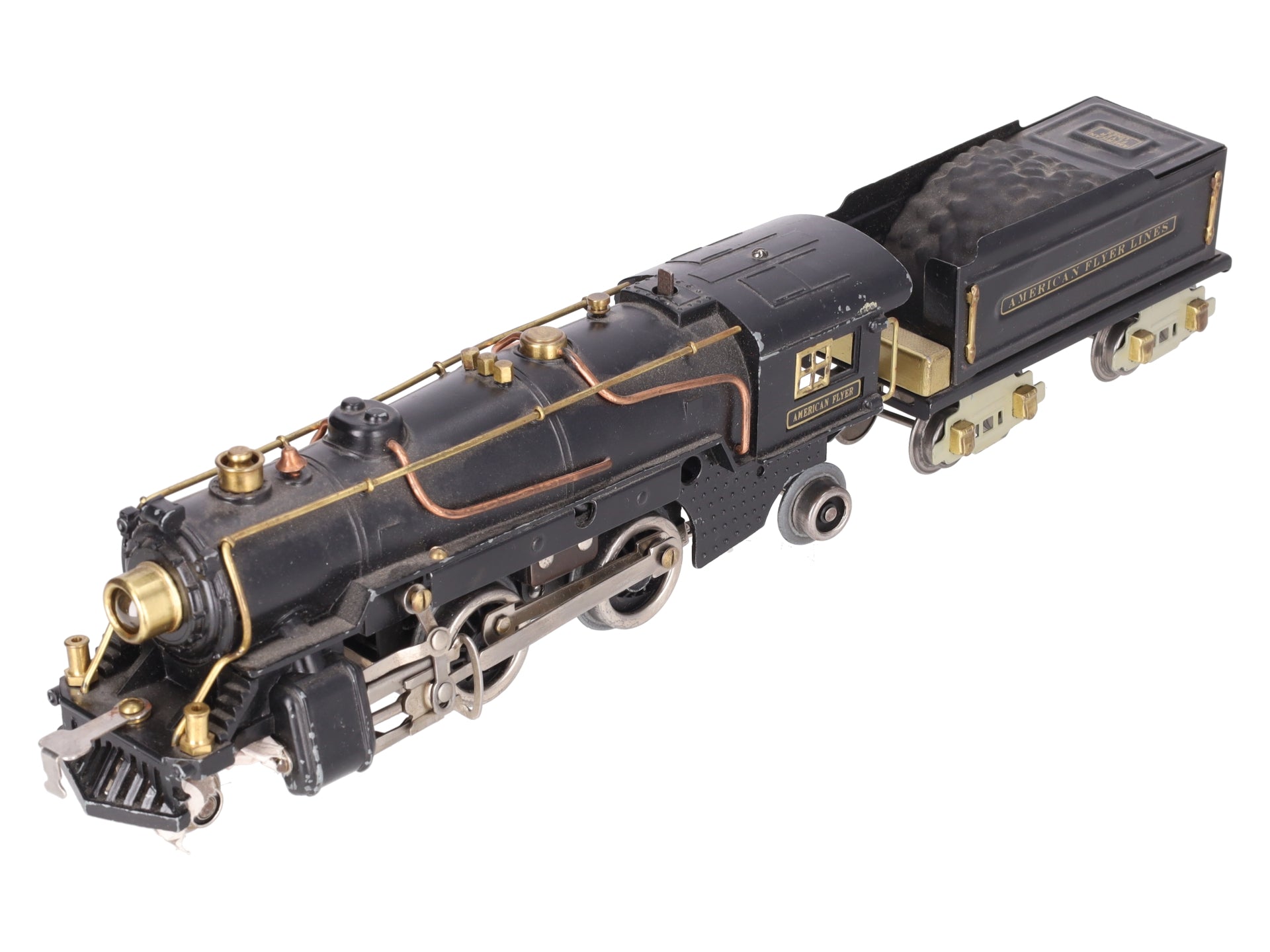 American Flyer 7715 O Vintage 2-4-2 Steam Locomotive & 3199 Tender