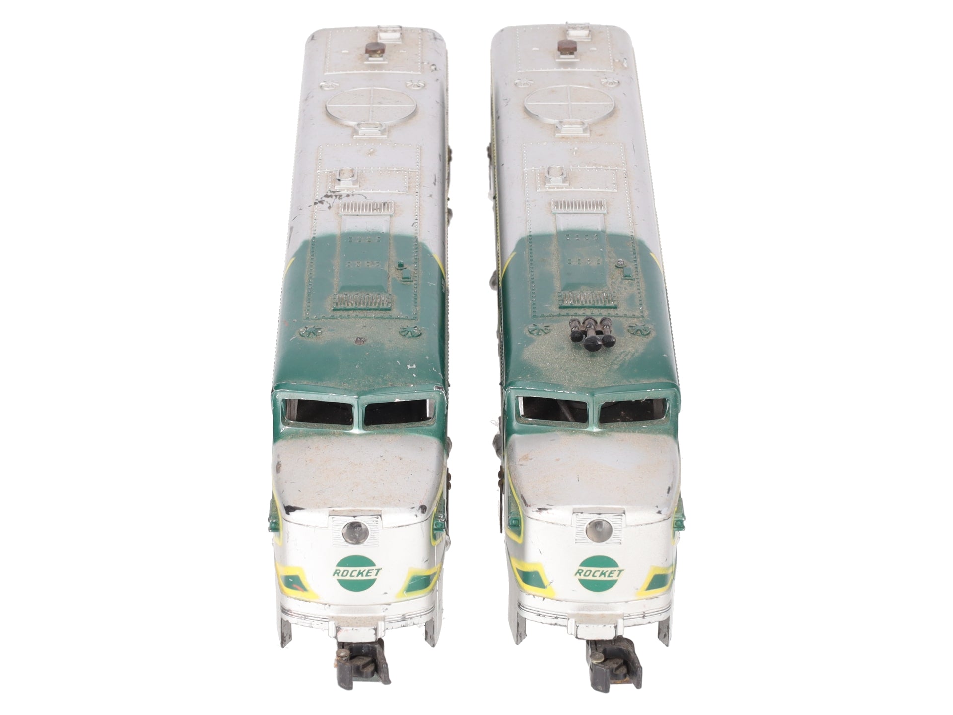 American Flyer 475 Vintage S Rocket PA-1 AA Diesel Locomotive Set VG