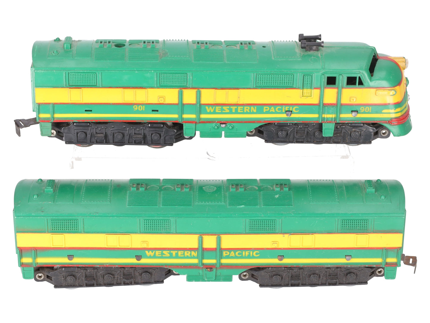 Marx 901 Vintage O Western Pacific F3 AB Diesel Set VG