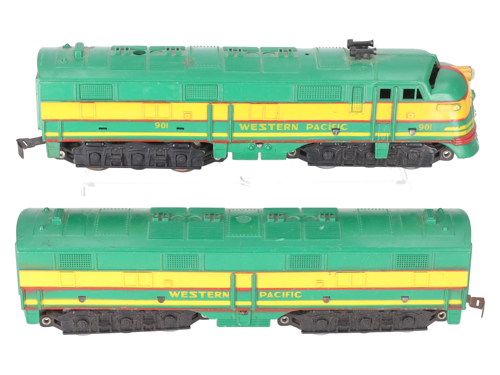 Marx 901 Vintage O Western Pacific F3 AB Diesel Set VG