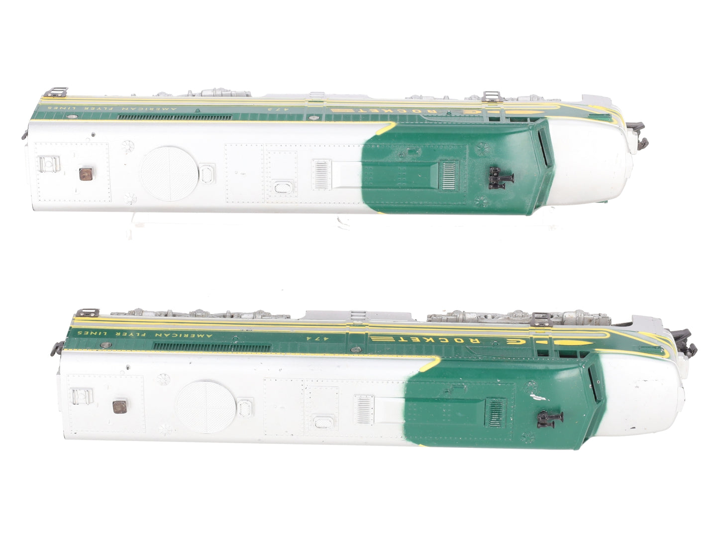 American Flyer 475 Vintage S Rocket PA-1 AA Diesel Locomotive Set VG/Box