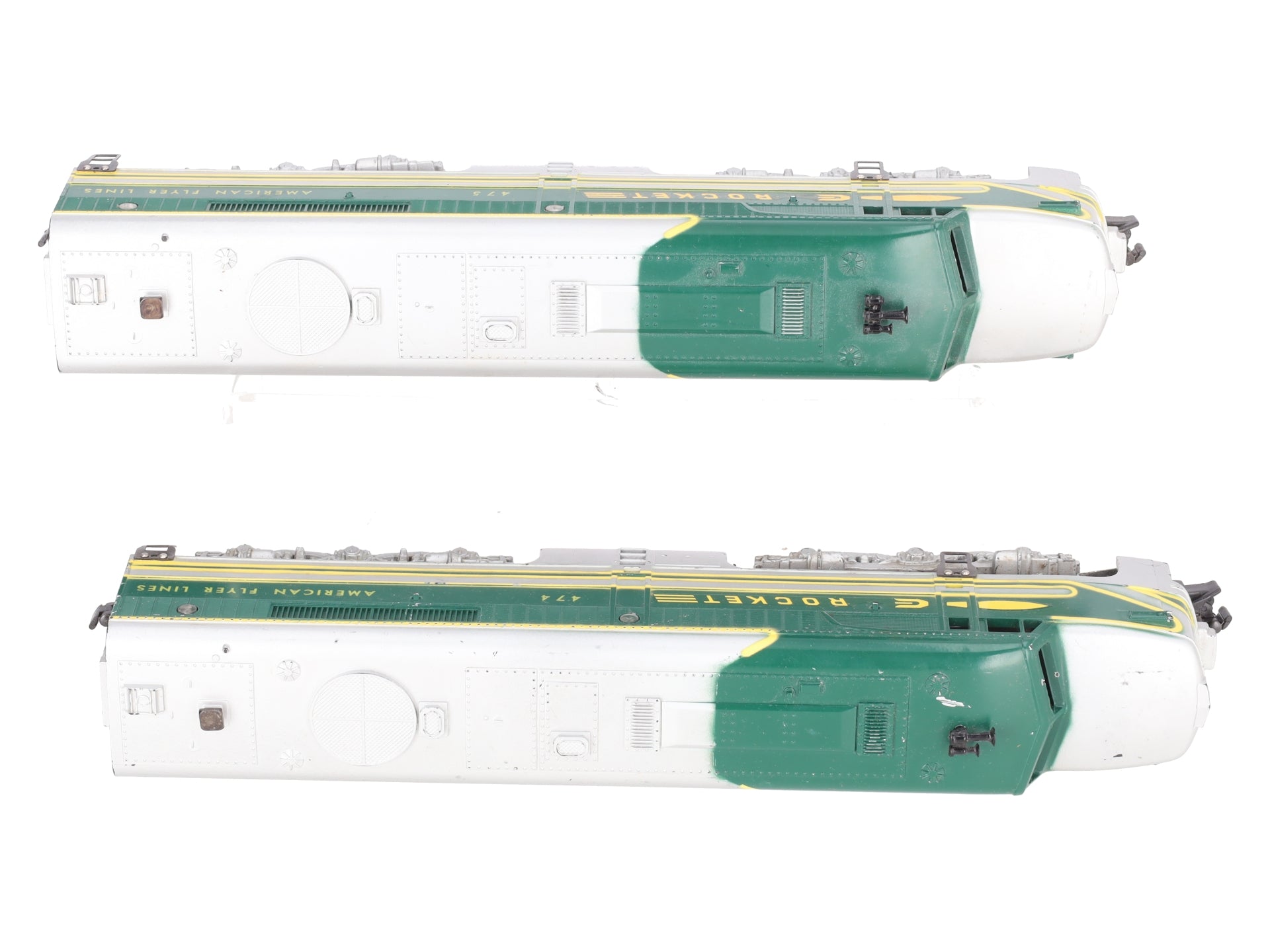 American Flyer 475 Vintage S Rocket PA-1 AA Diesel Locomotive Set VG/Box