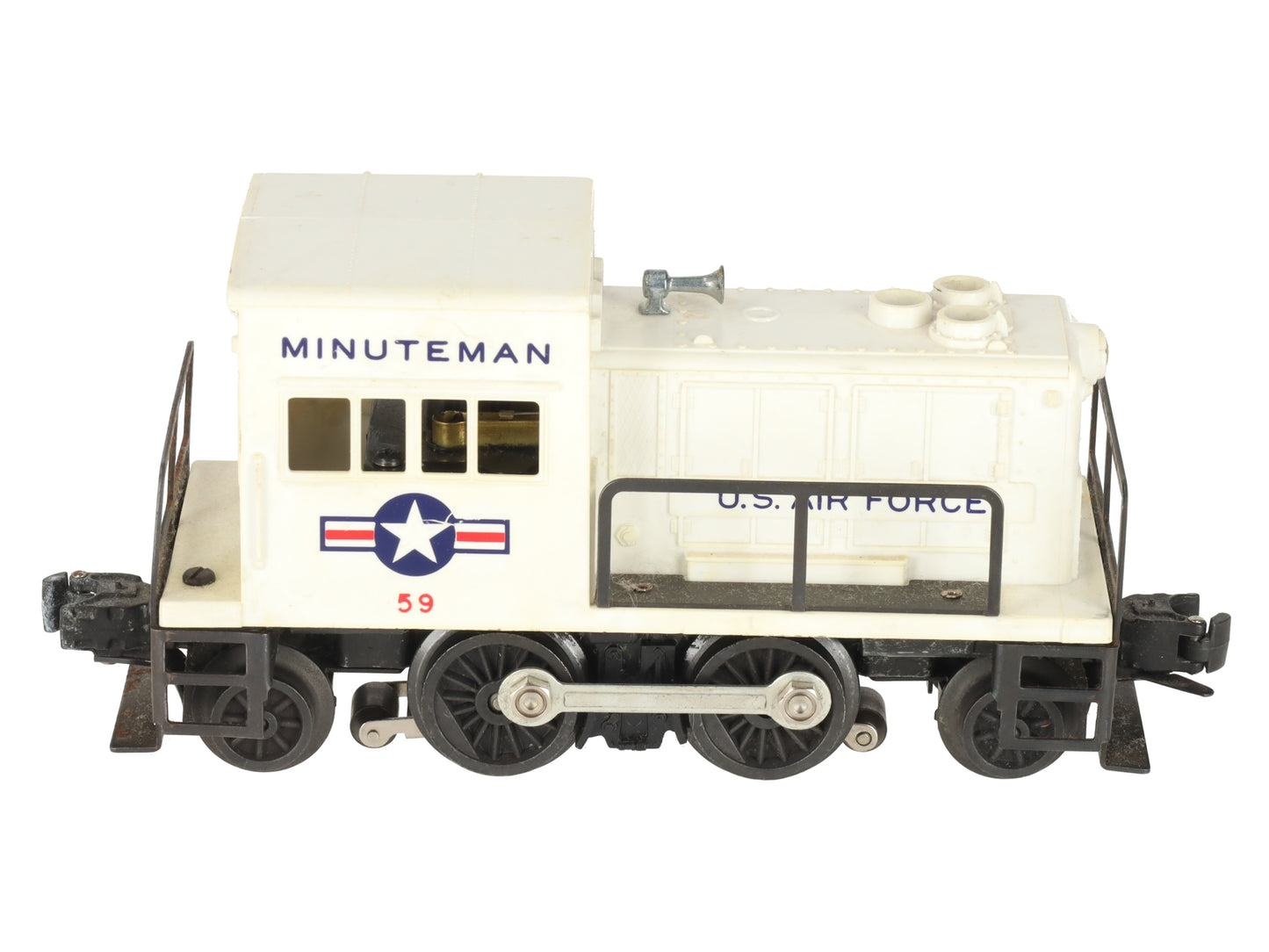 Lionel 59 Vintage O Air Force Minuteman 2-4-2 Gas Turbine Switcher VG
