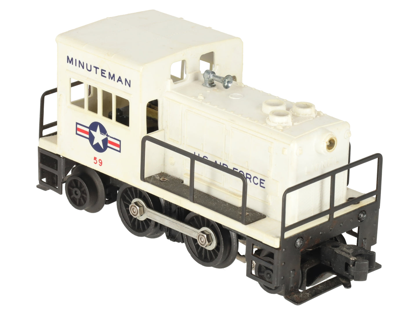 Lionel 59 Vintage O Air Force Minuteman 2-4-2 Gas Turbine Switcher VG