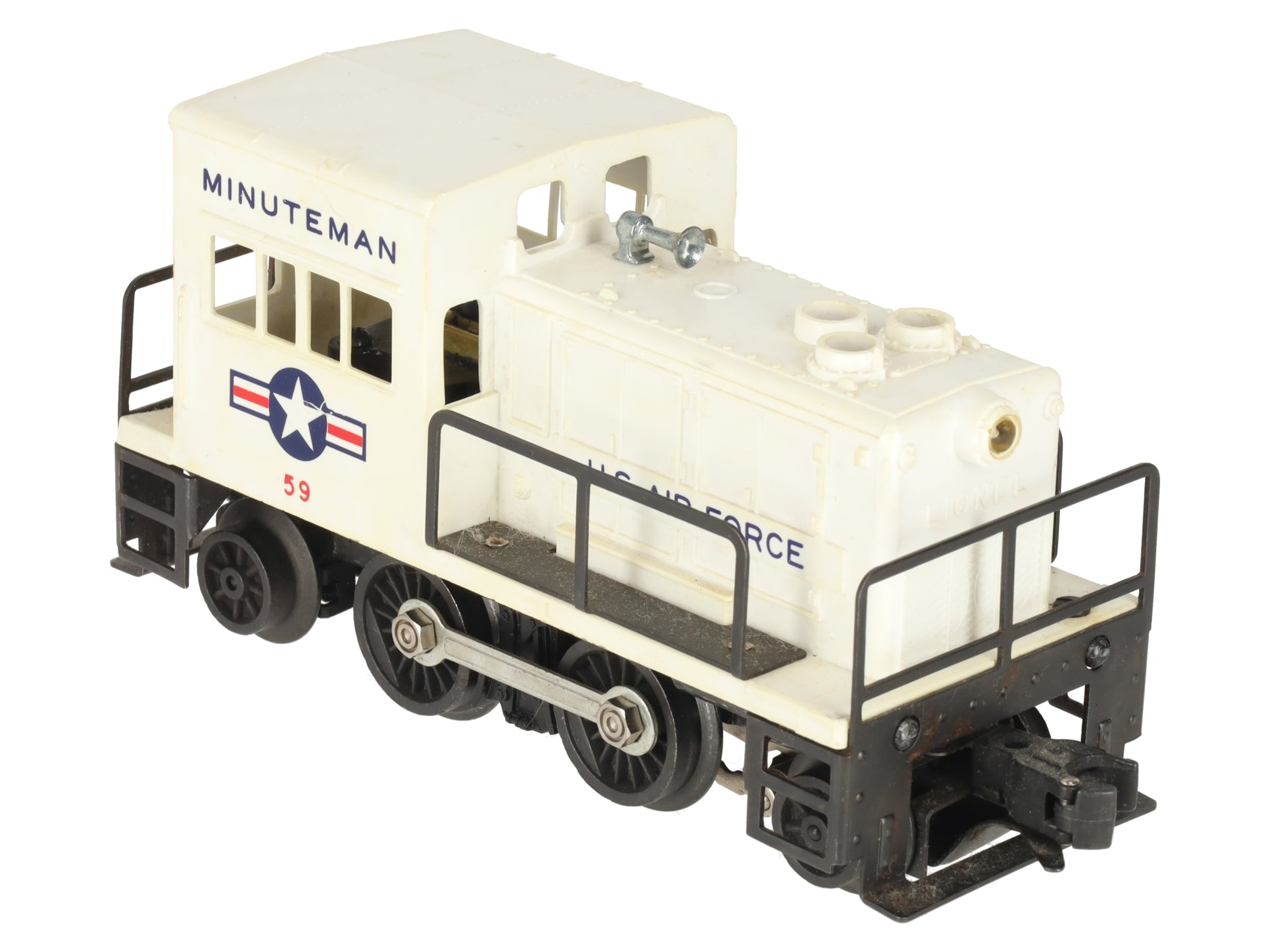 Lionel 59 Vintage O Air Force Minuteman 2-4-2 Gas Turbine Switcher VG