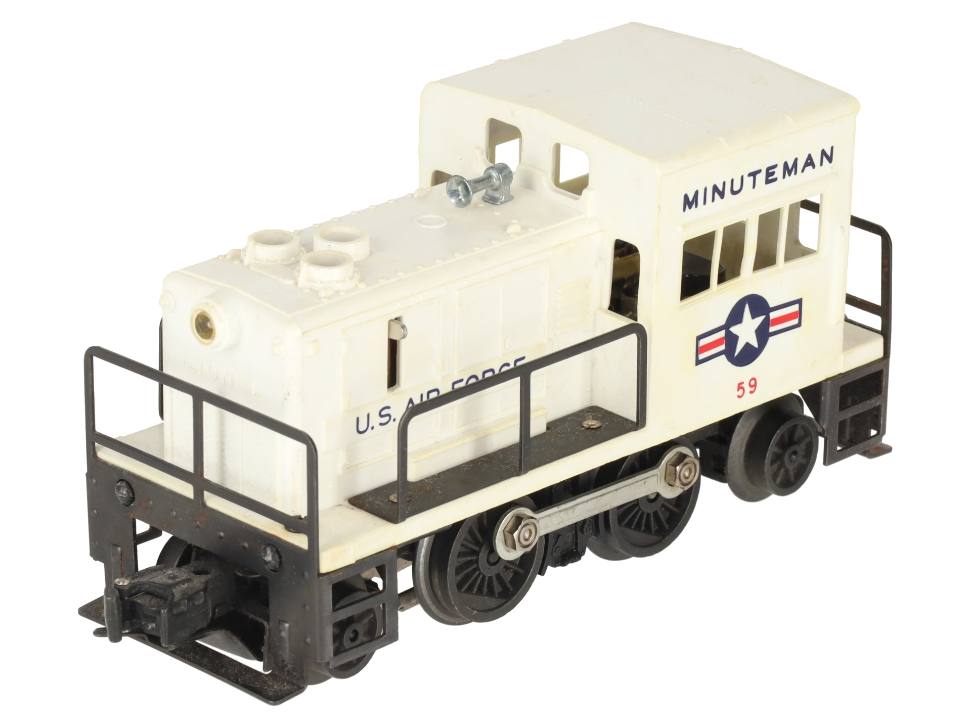 Lionel 59 Vintage O Air Force Minuteman 2-4-2 Gas Turbine Switcher VG