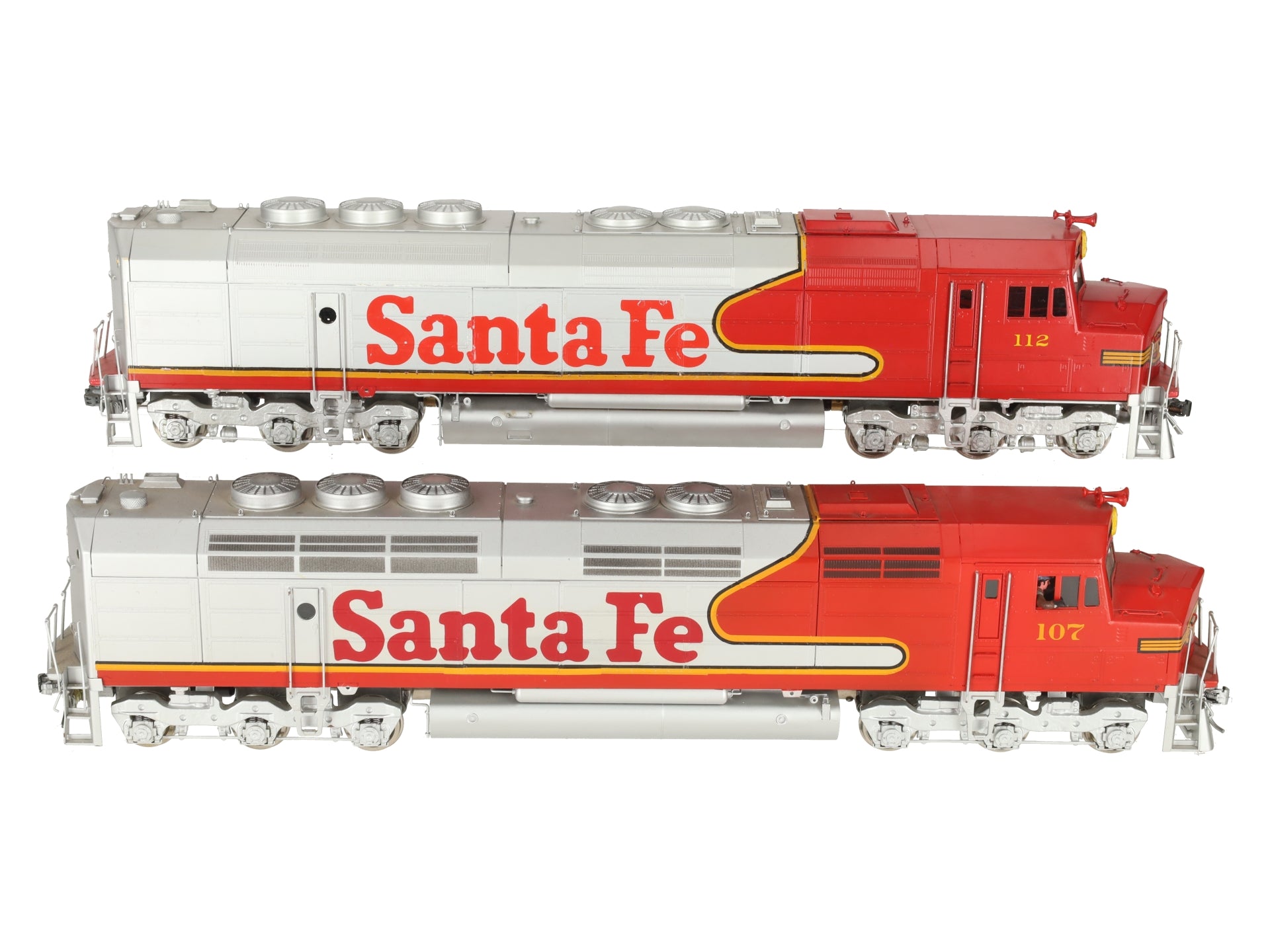 KTM Scale Models O BRASS Santa Fe EMD FP-45 Diesel Locomotive Kit - 2-Rail EX/Box