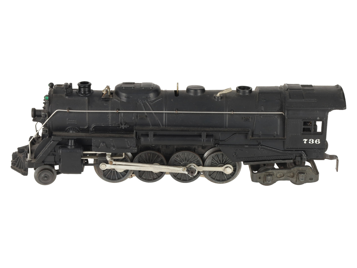 Lionel 736 Vintage O 2-8-4 Berkshire Steam Locomotive VG/Box