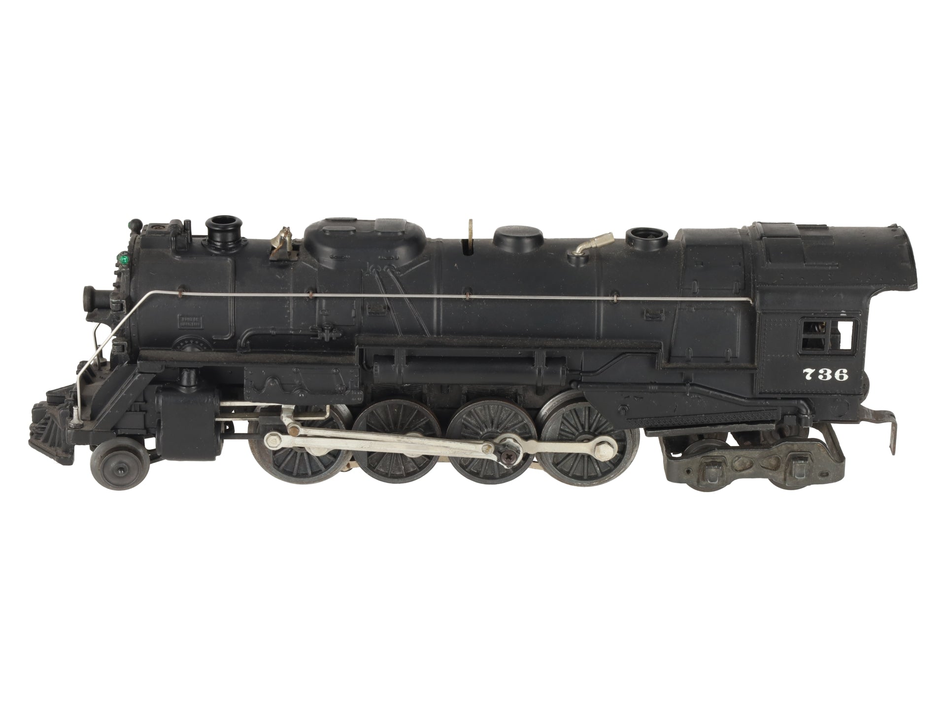 Lionel 736 Vintage O 2-8-4 Berkshire Steam Locomotive VG/Box