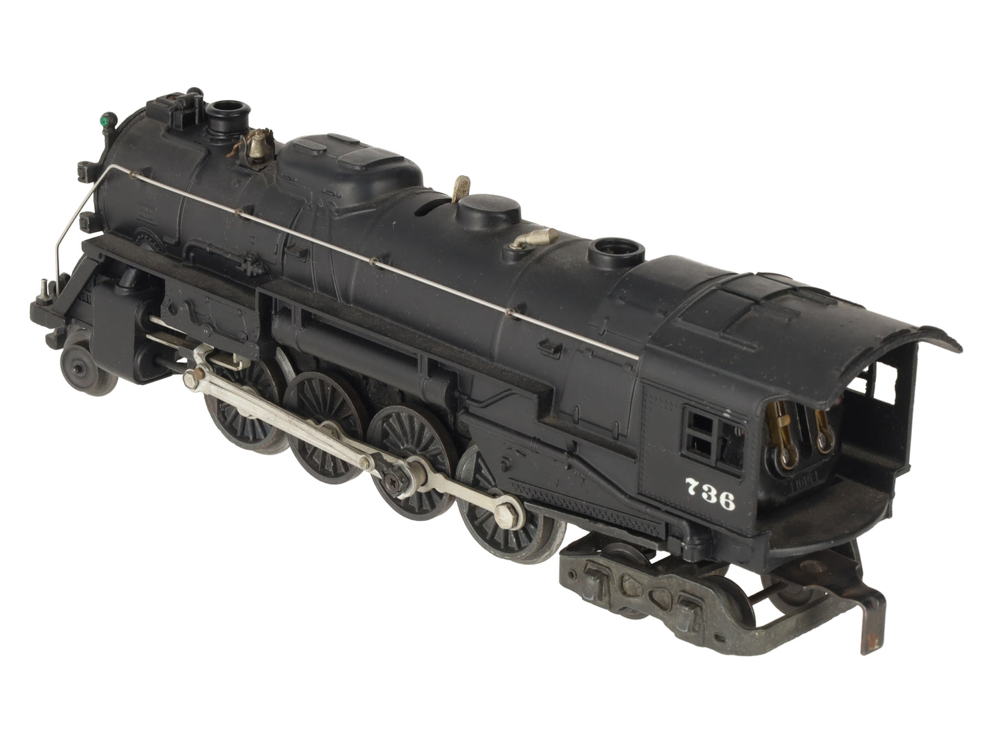Lionel 736 Vintage O 2-8-4 Berkshire Steam Locomotive VG/Box