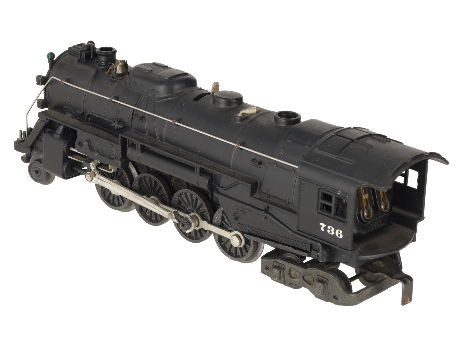 Lionel 736 Vintage O 2-8-4 Berkshire Steam Locomotive VG/Box