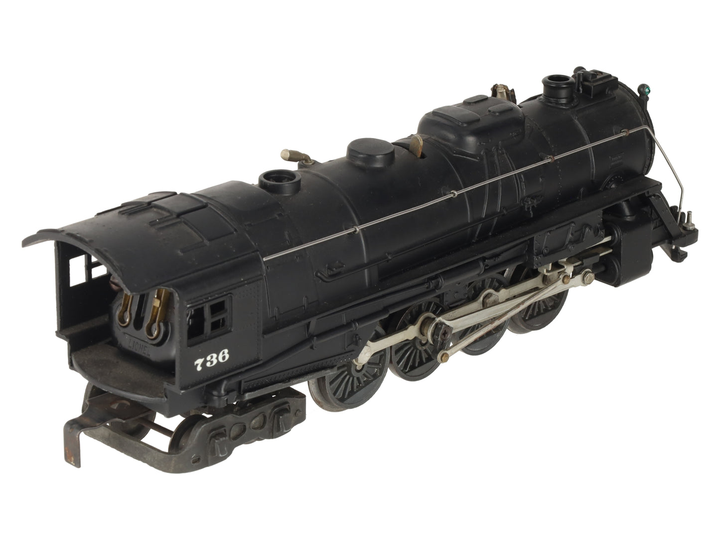 Lionel 736 Vintage O 2-8-4 Berkshire Steam Locomotive VG/Box