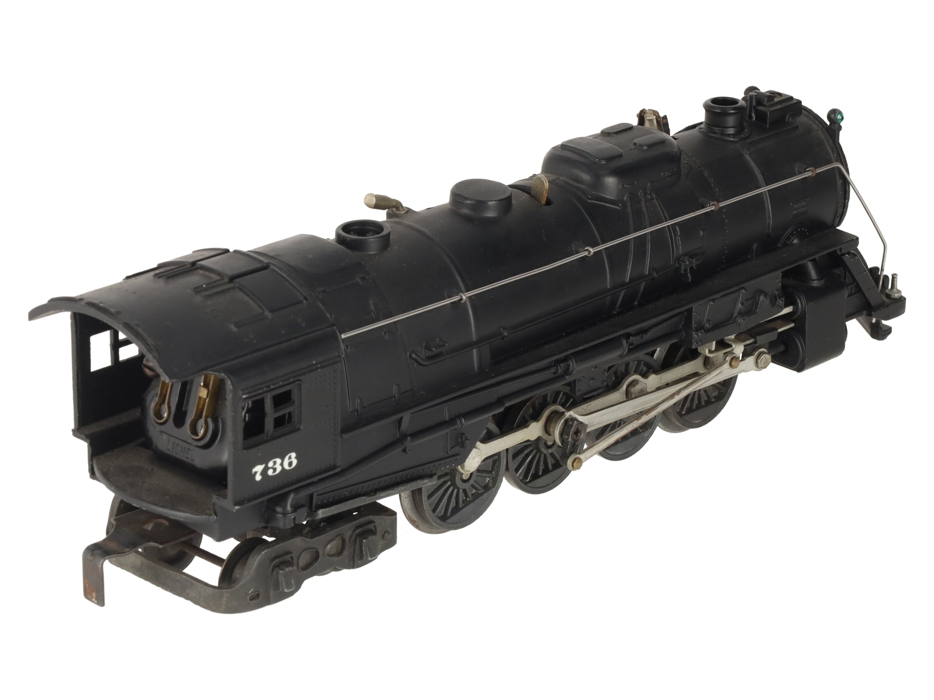 Lionel 736 Vintage O 2-8-4 Berkshire Steam Locomotive VG/Box