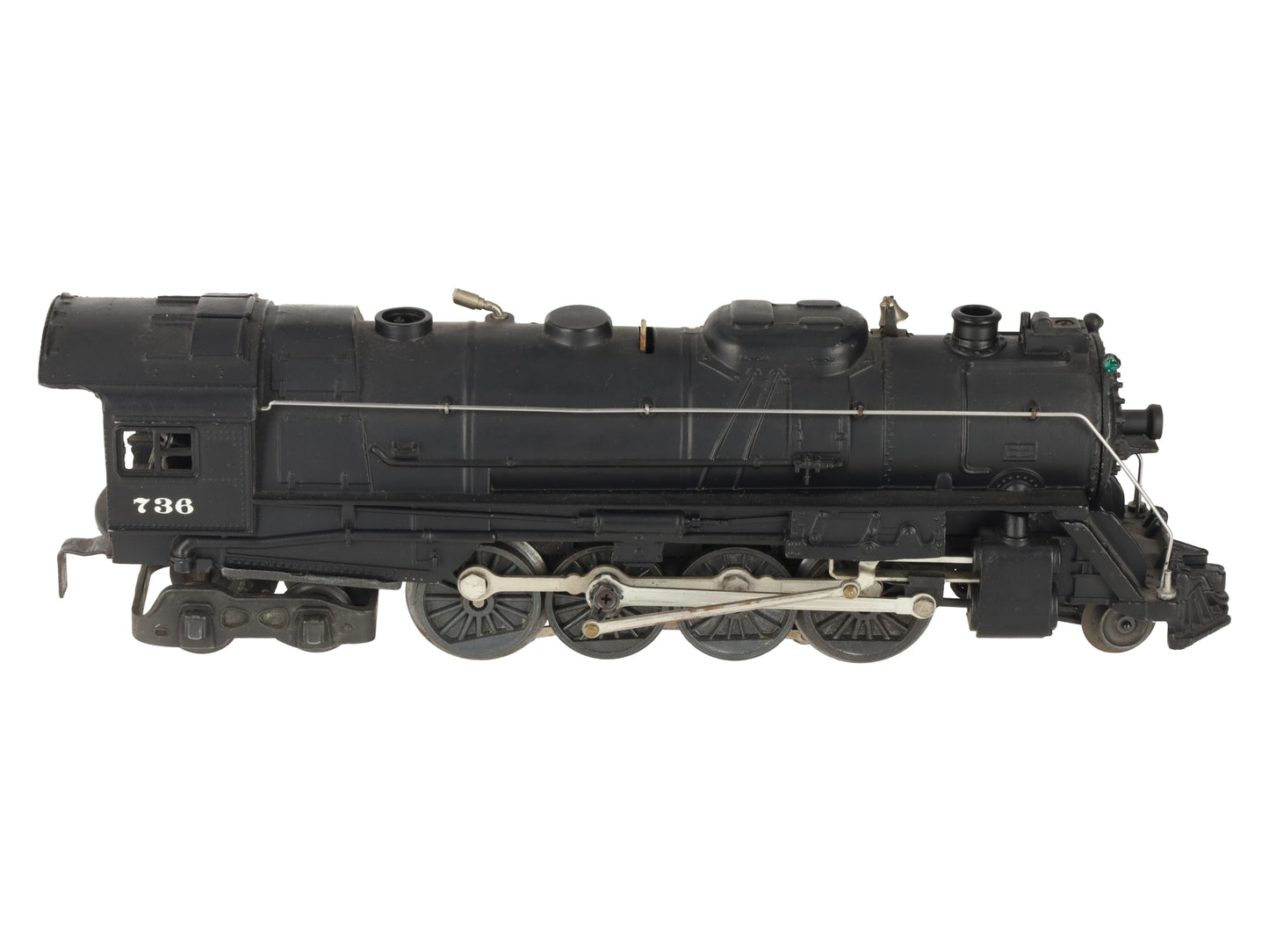 Lionel 736 Vintage O 2-8-4 Berkshire Steam Locomotive VG/Box
