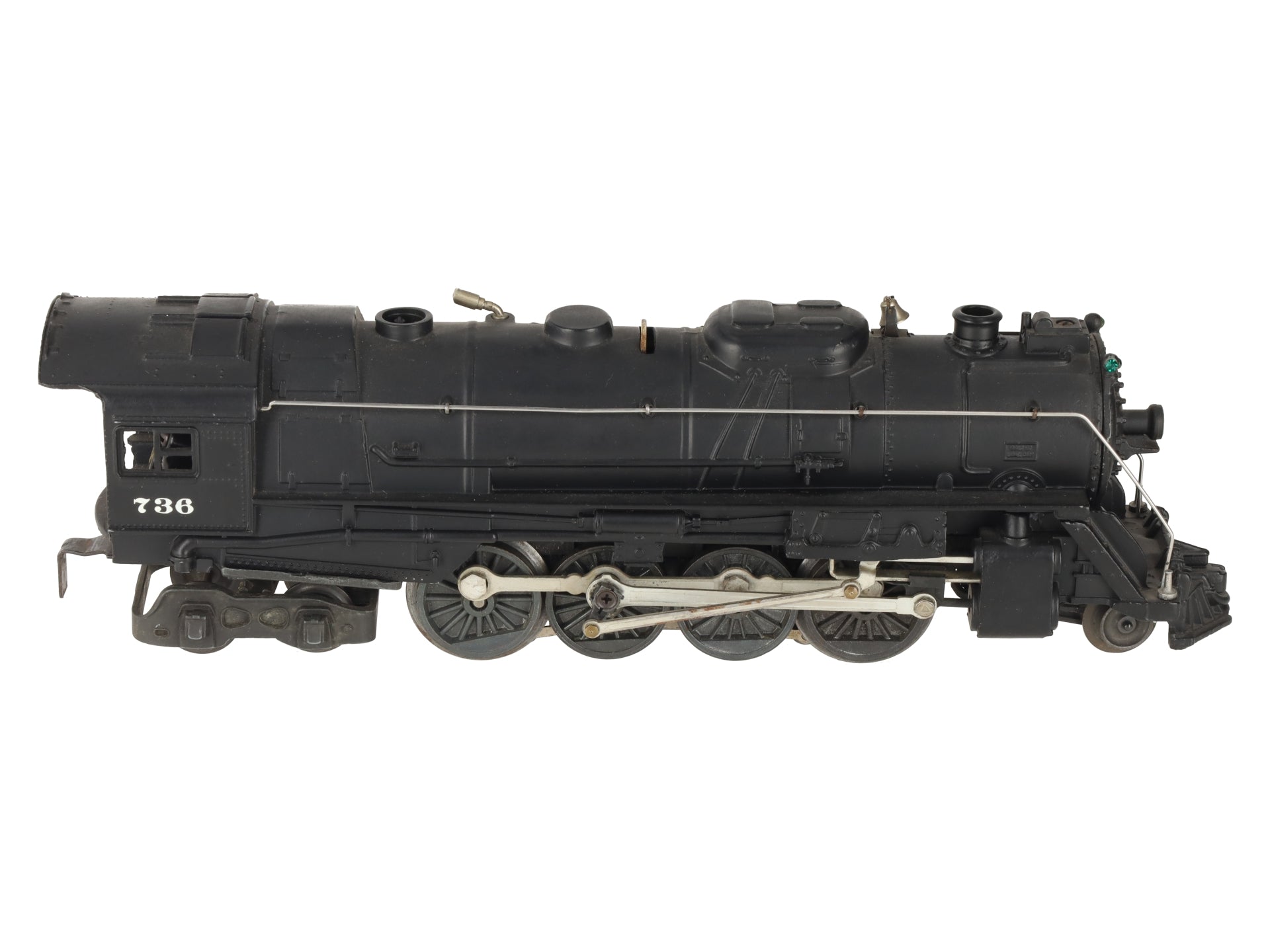 Lionel 736 Vintage O 2-8-4 Berkshire Steam Locomotive VG/Box