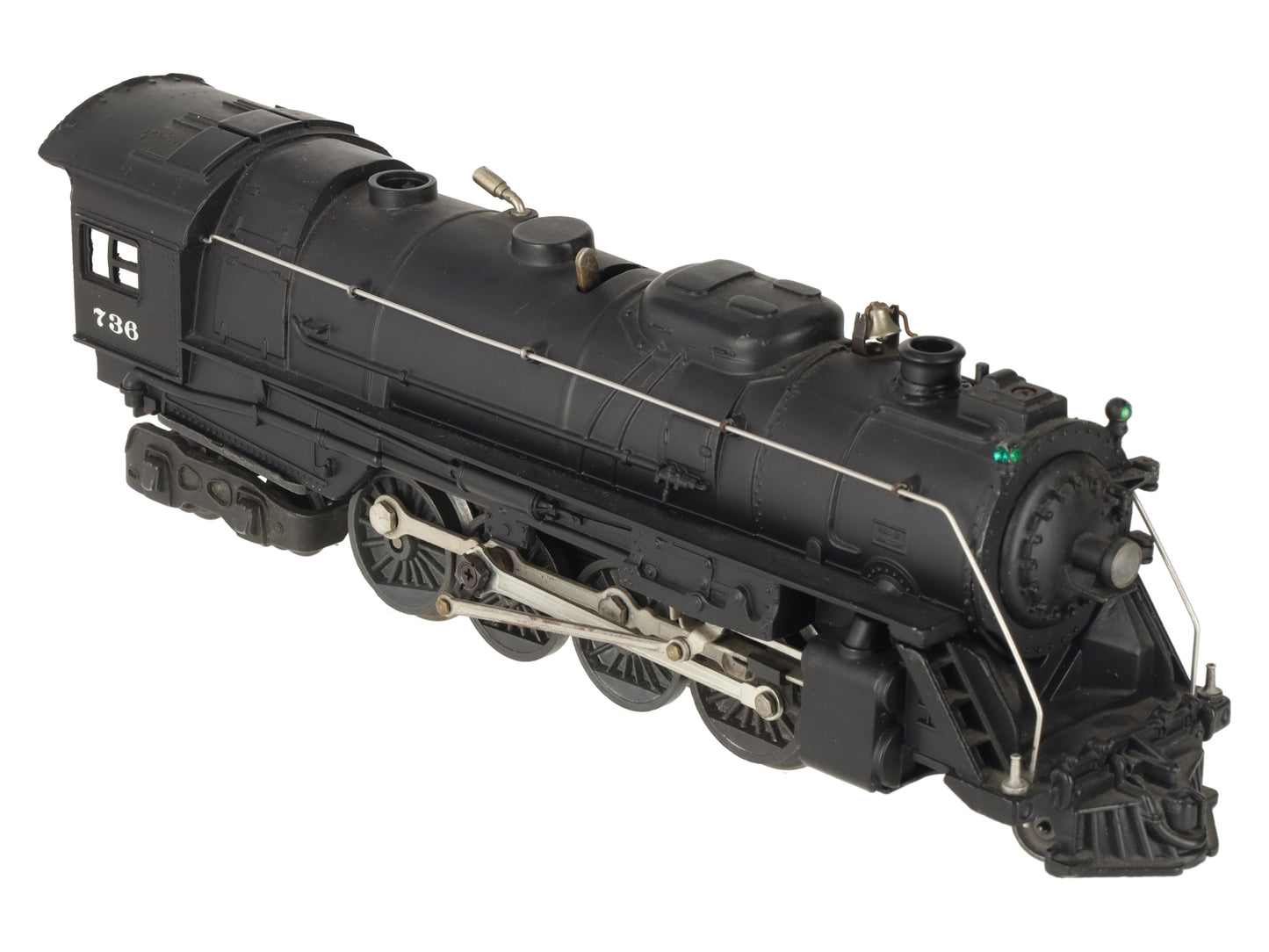 Lionel 736 Vintage O 2-8-4 Berkshire Steam Locomotive VG/Box