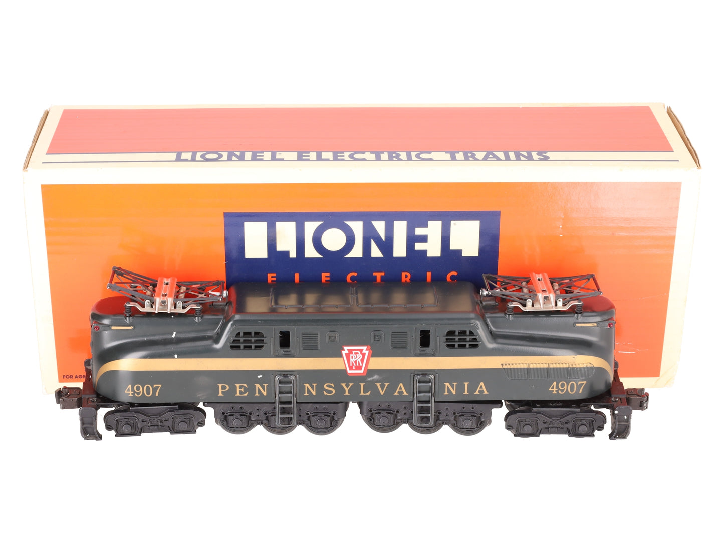 Lionel 6-18313 O Gauge Pennsylvania GG-1 Electric Locomotive #4907 with TMCC EX/Box