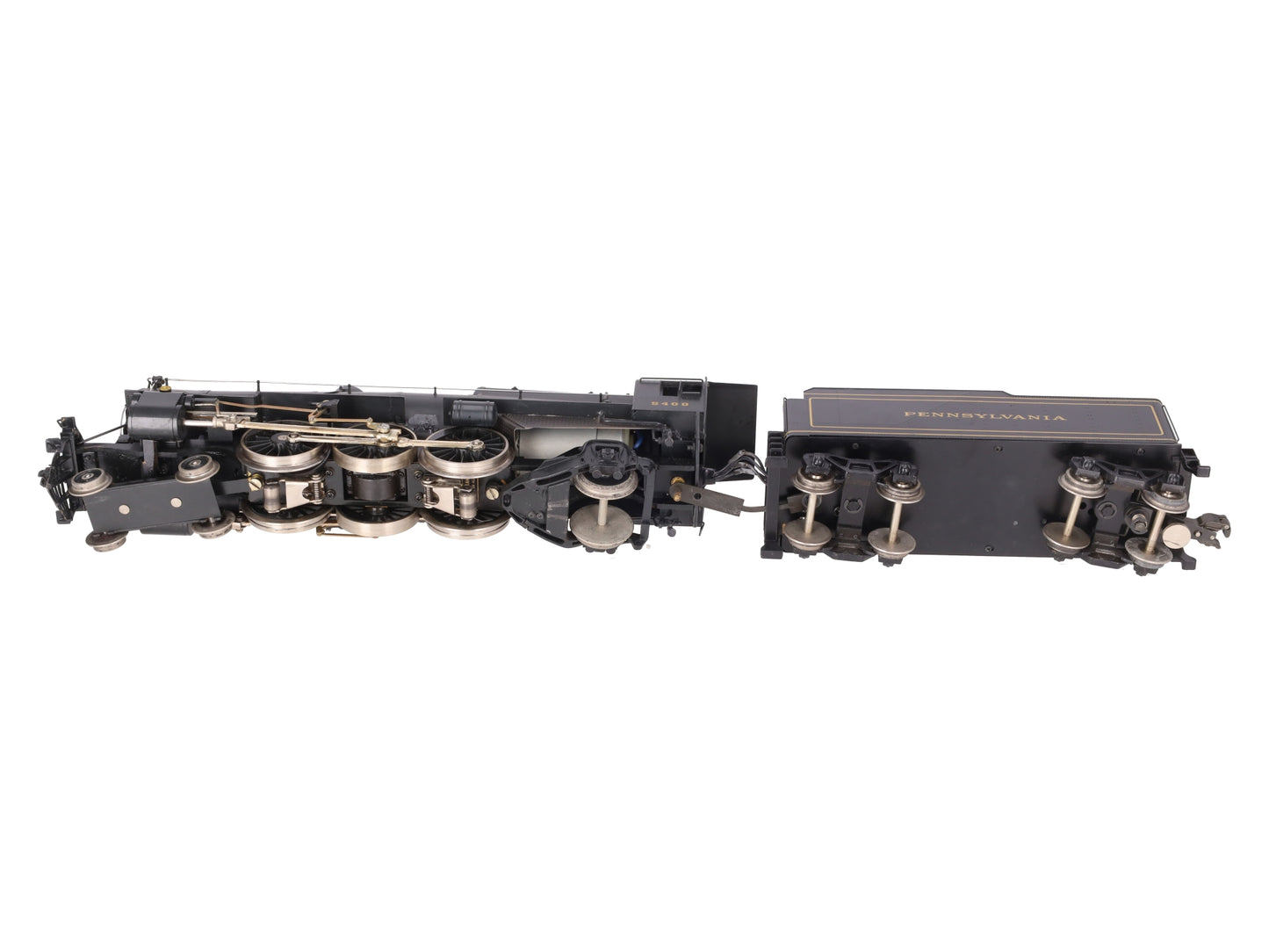 Williams 5000 O Gauge BRASS PRR 4-6-2 K4S Pacific Steam & Tender #5400 (3-Rail) VG