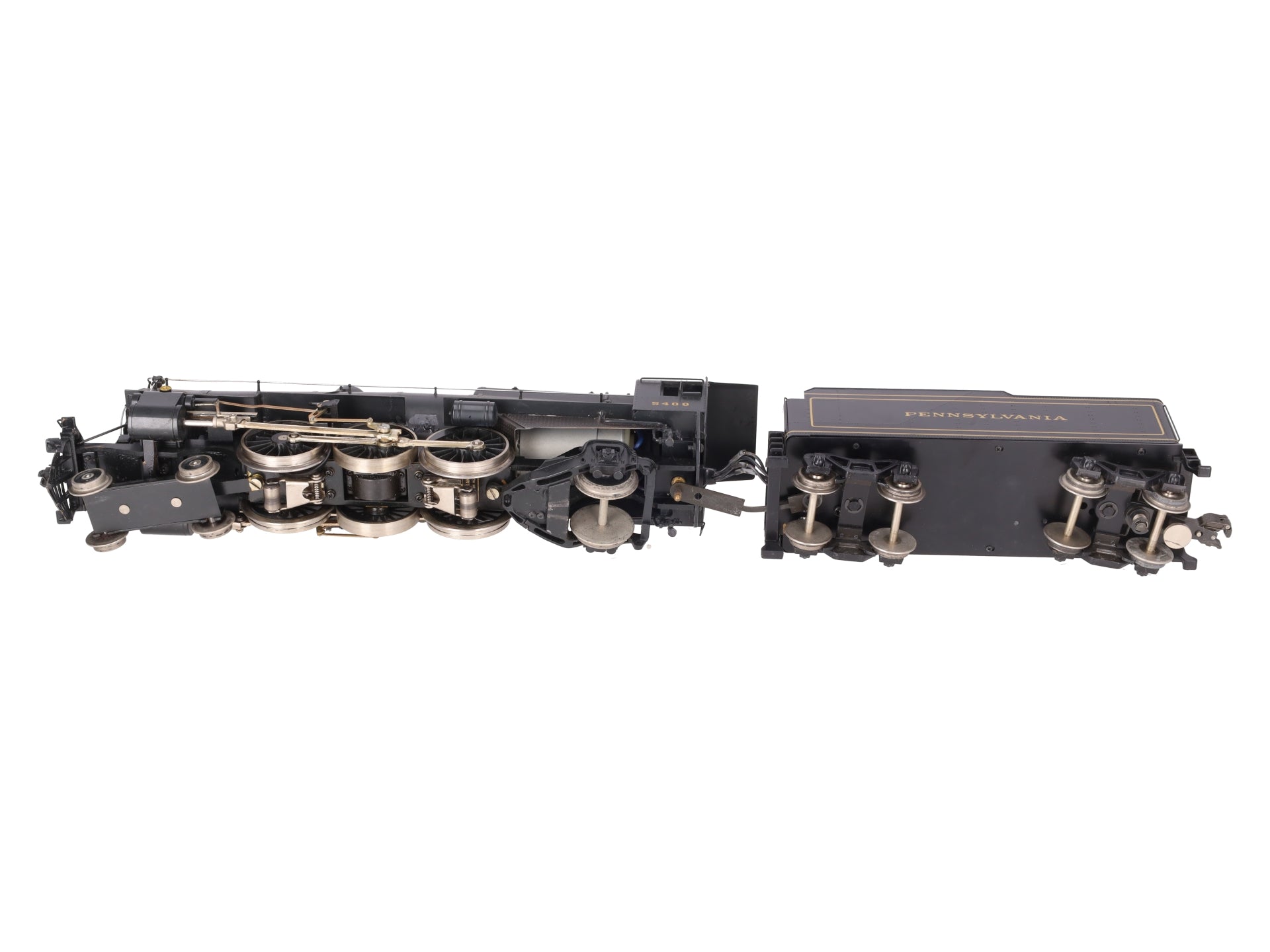 Williams 5000 O Gauge BRASS PRR 4-6-2 K4S Pacific Steam & Tender #5400 (3-Rail) VG