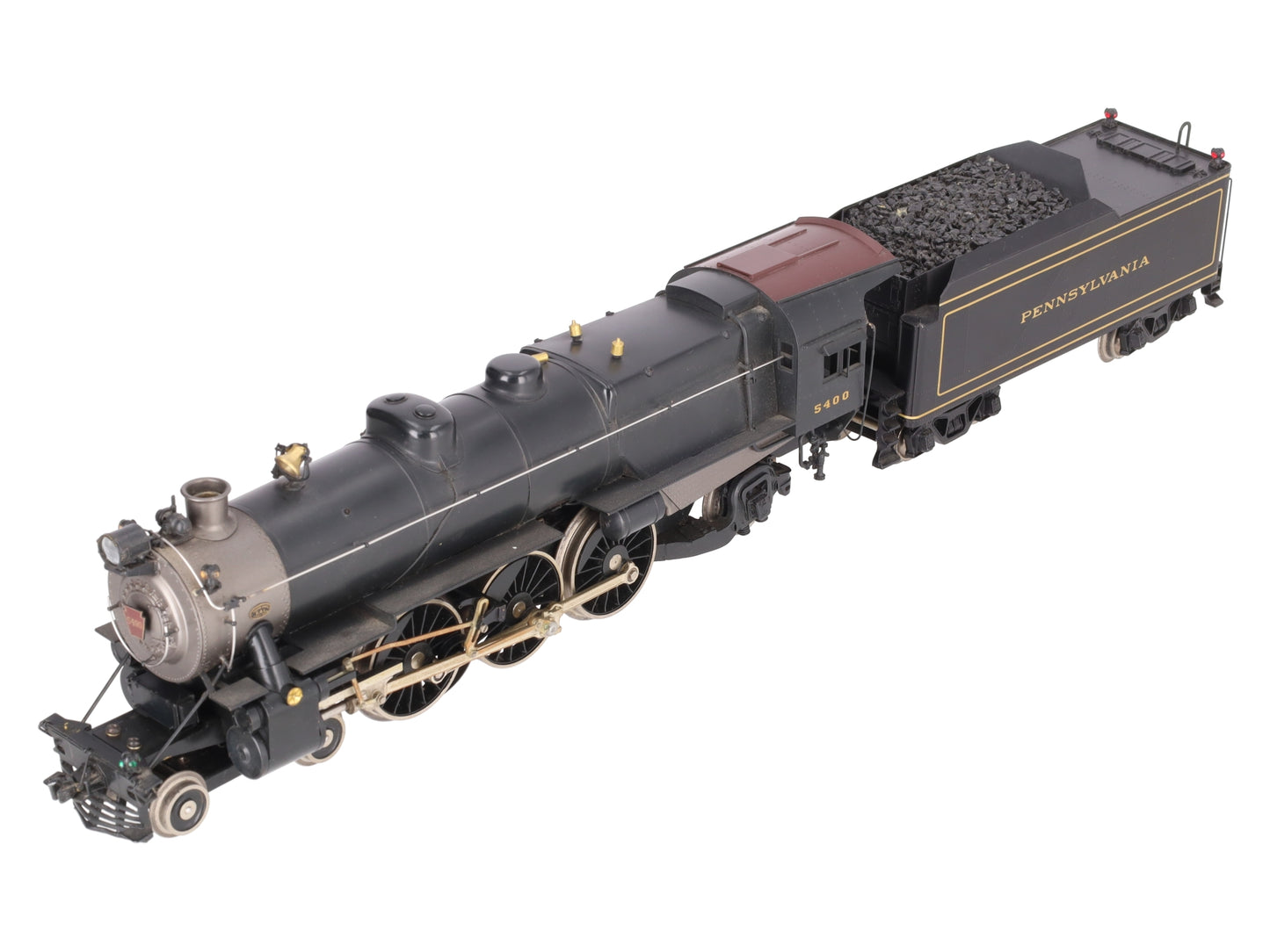 Williams 5000 O Gauge BRASS PRR 4-6-2 K4S Pacific Steam & Tender #5400 (3-Rail) VG